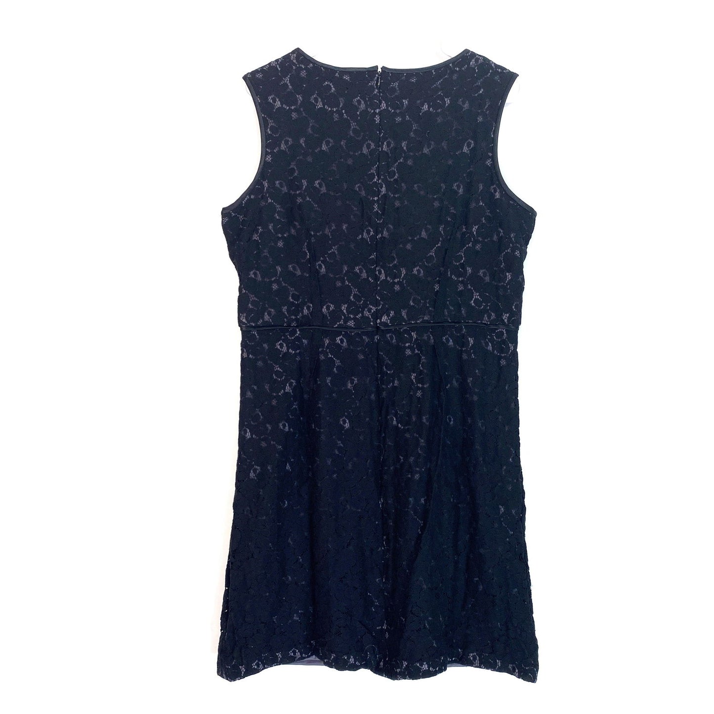 Evan-Picone Womens Size 14 Black Lace Overlay Back Zip Cocktail Dress - | Buy at Parsimony Shoppes