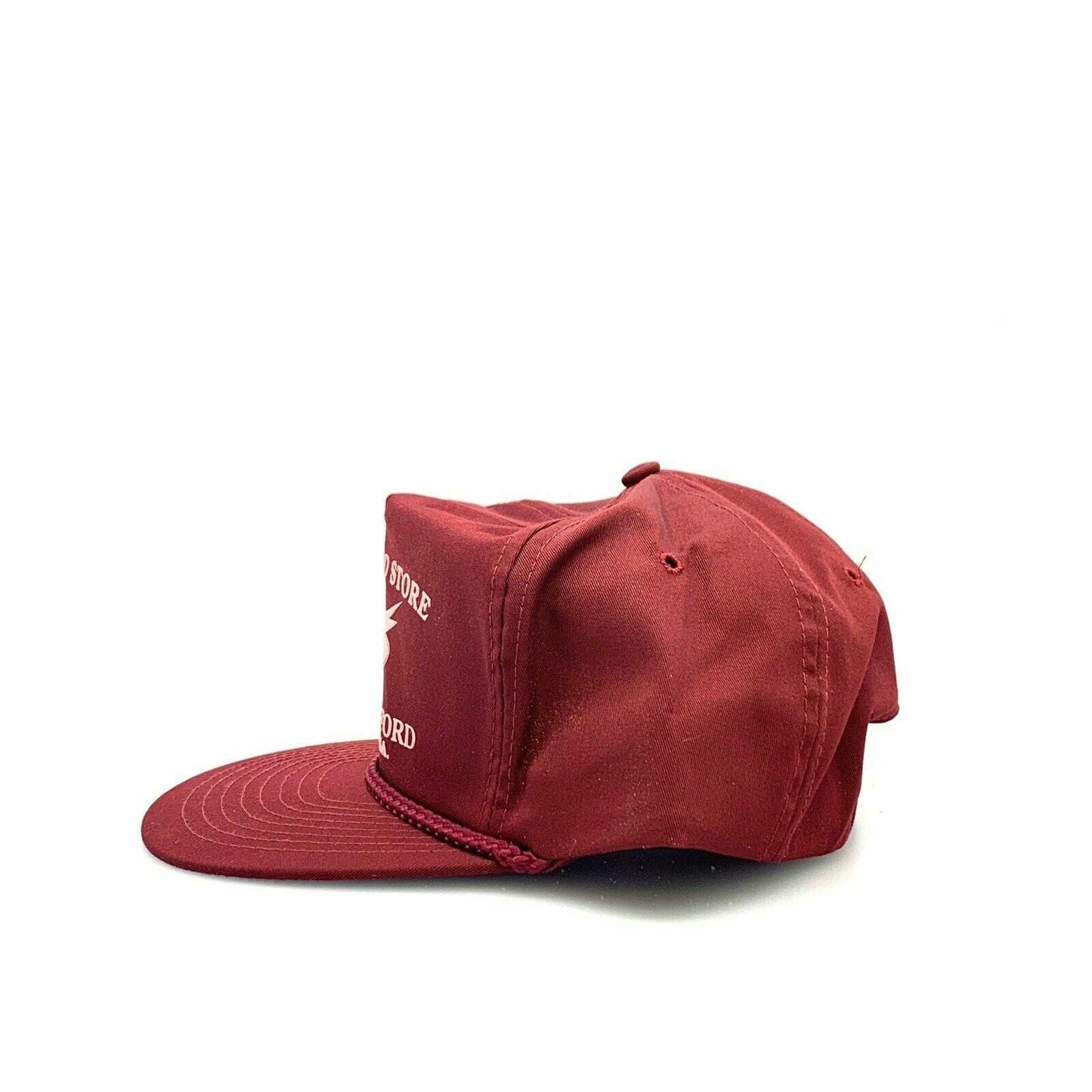 Exira, IA Larsen Ford | Nissun 5-Panel Rope Cap Color: Red | Size: OSFA - | Buy at Parsimony Shoppes