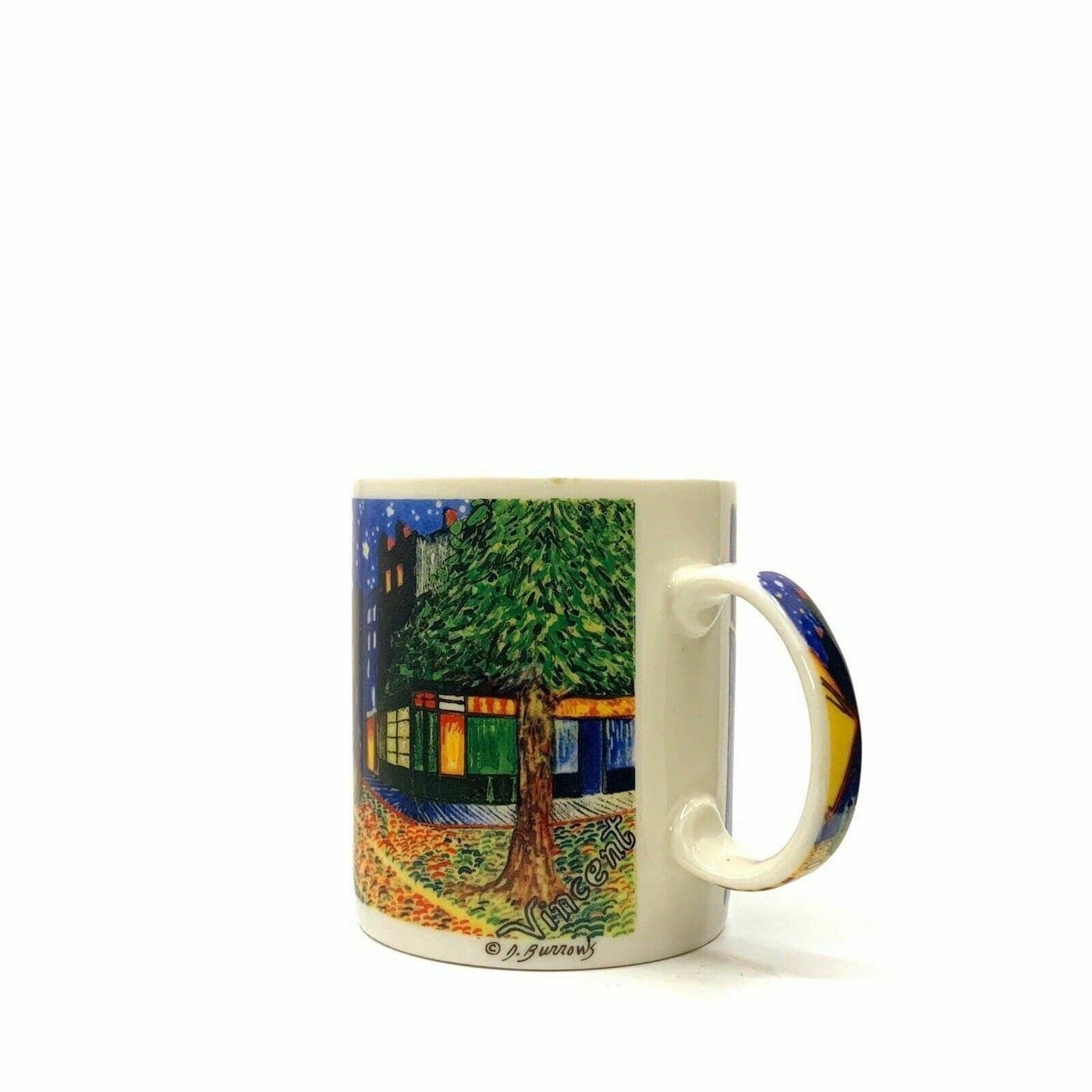 Exquisite Starbucks J. Burrows Terrace At Night Ceramic Coffee Cup 14oz - | Buy at Parsimony Shoppes