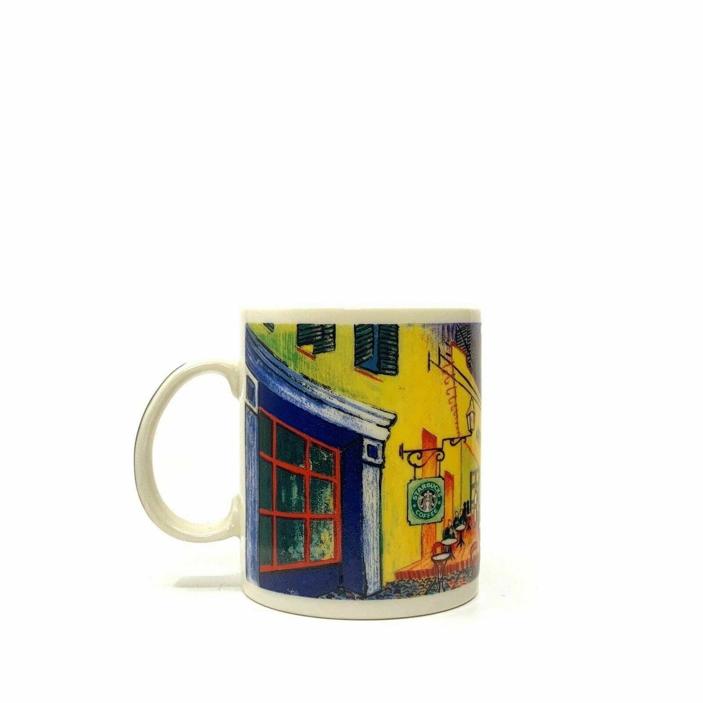 Exquisite Starbucks J. Burrows Terrace At Night Ceramic Coffee Cup 14oz - | Buy at Parsimony Shoppes