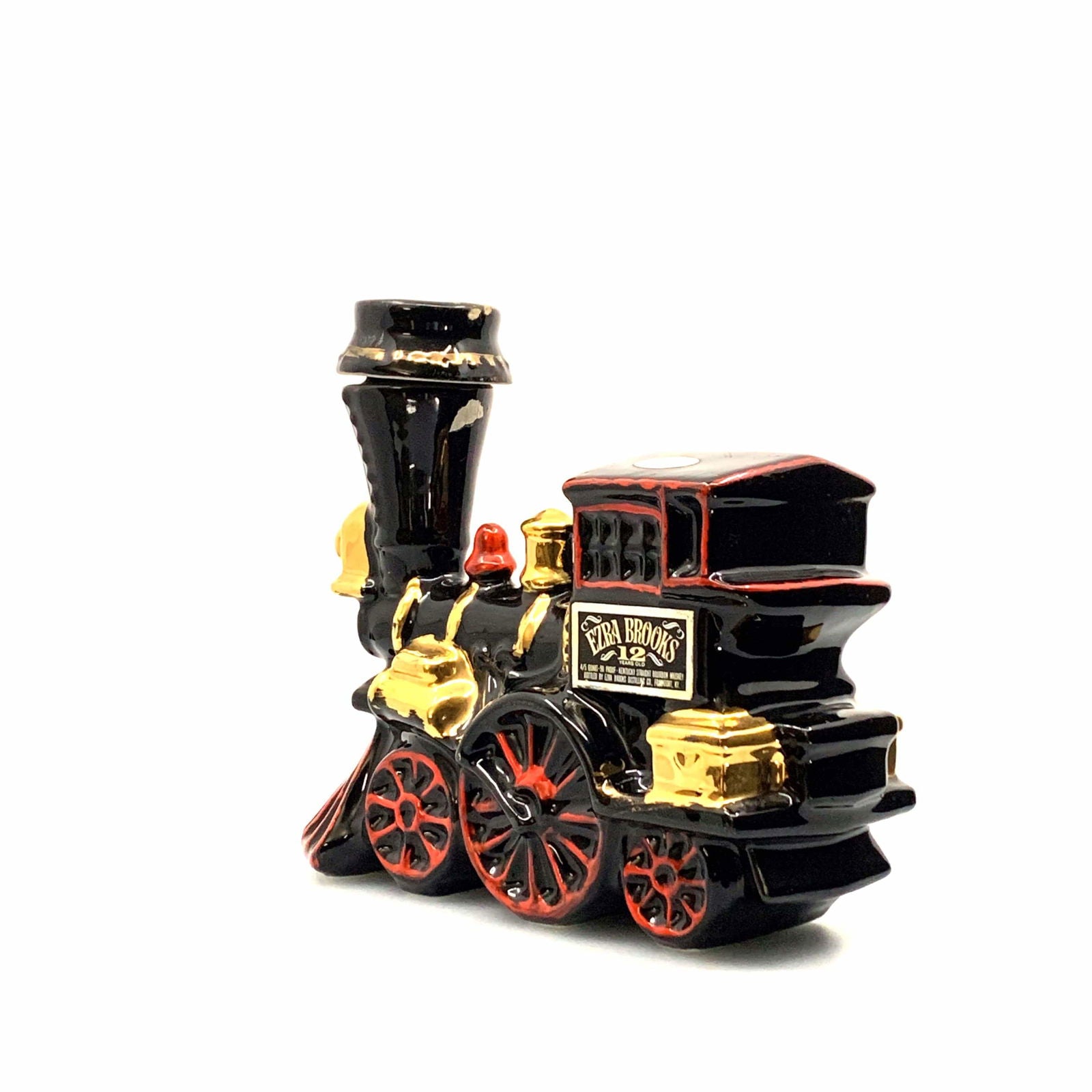Ezra Brooks Bourbon Whiskey #12 Train Engine Decanter 4/5 Qt -  | Buy at Parsimony Shoppes