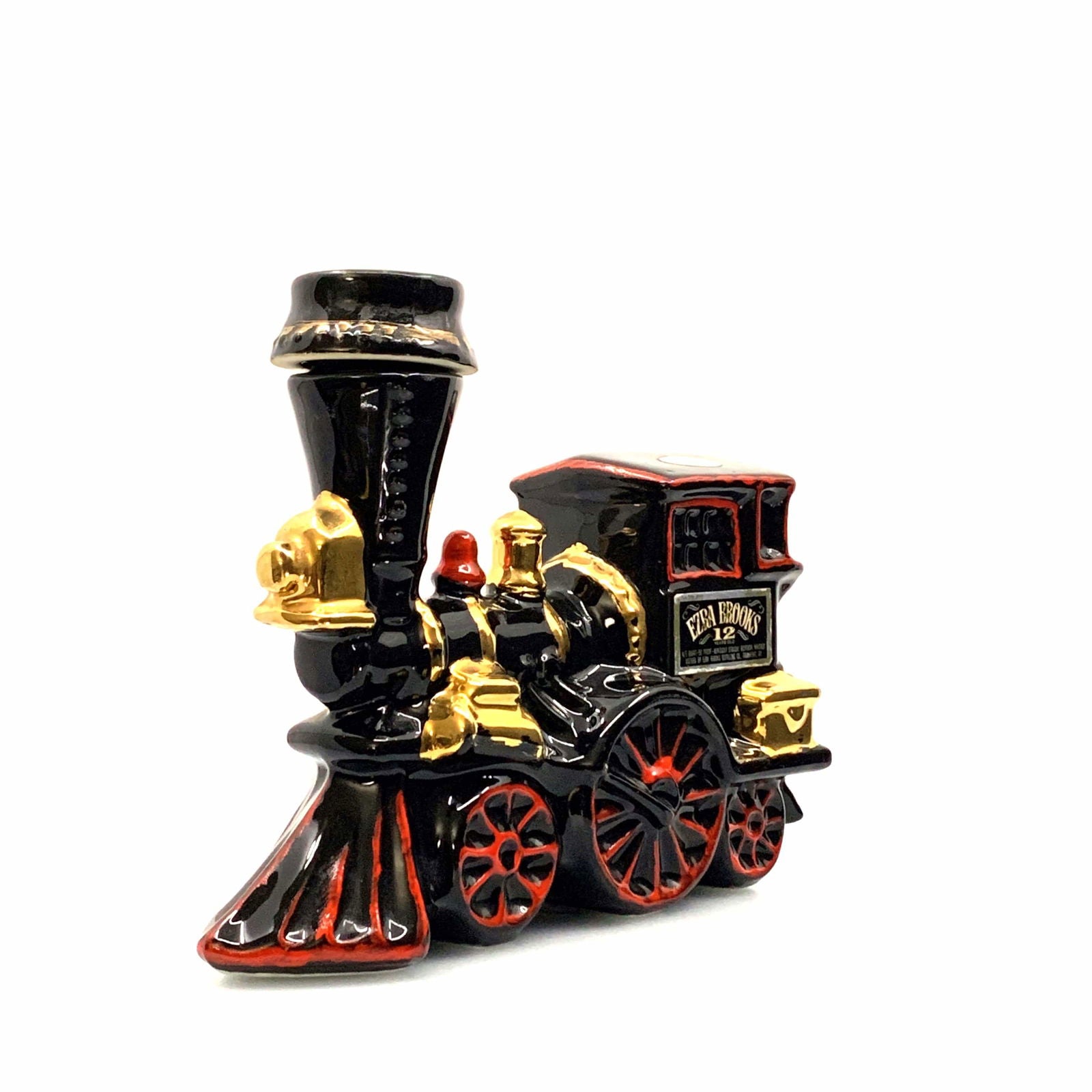 Ezra Brooks Bourbon Whiskey #12 Train Engine Decanter 4/5 Qt -  | Buy at Parsimony Shoppes