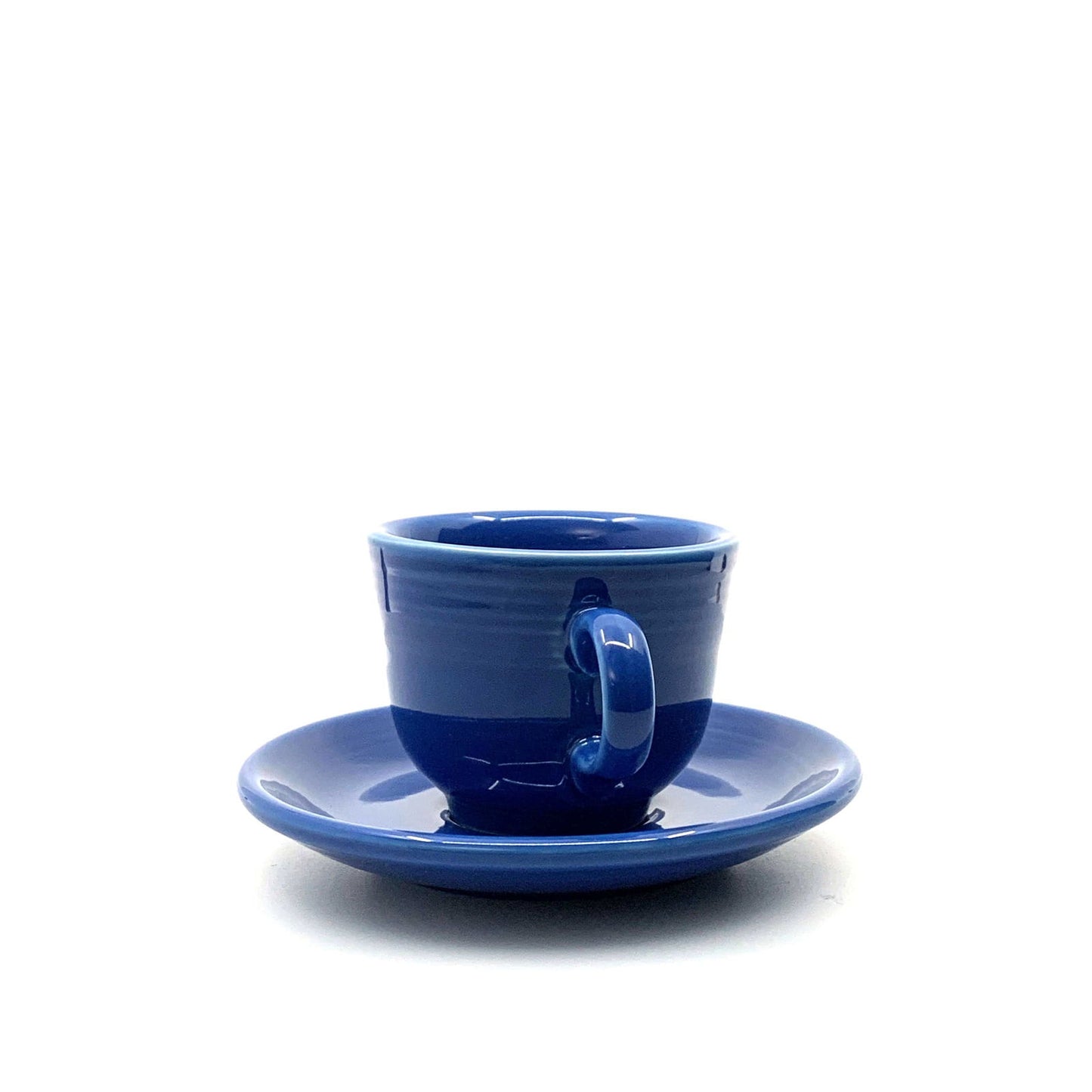 Fiesta Cobalt Blue Replacement Tea Coffee Cup and Saucer Set Homer Laughlin Co USA. - | Buy at Parsimony Shoppes