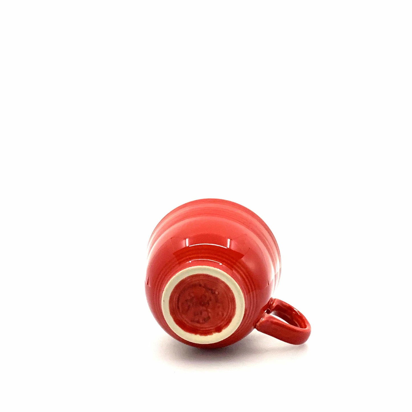 Fiesta Red Replacement Tea Coffee Cup and Saucer Set Homer Laughlin Co USA. - | Buy at Parsimony Shoppes