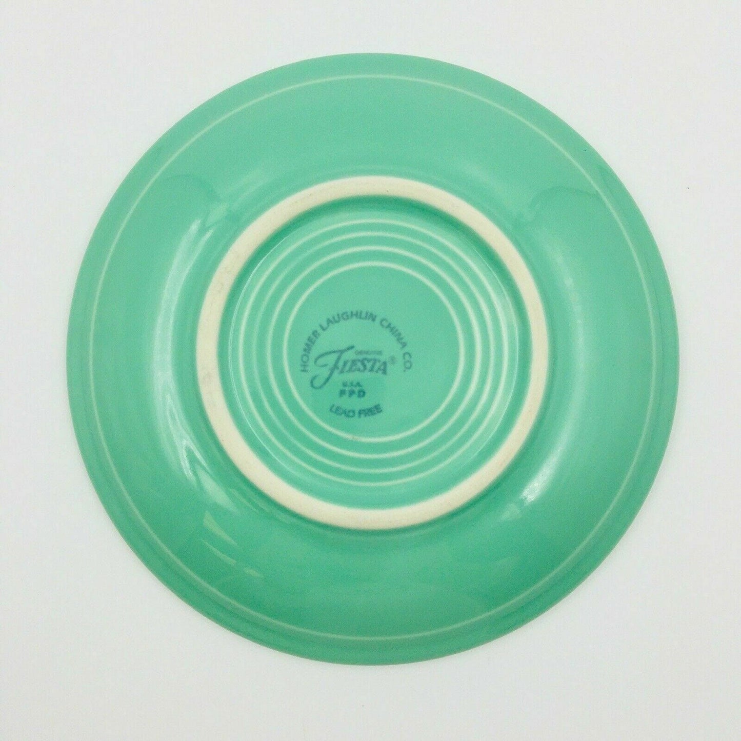 Fiesta Seafoam Green Replacement Saucer Homer Laughlin Co USA - | Buy at Parsimony Shoppes