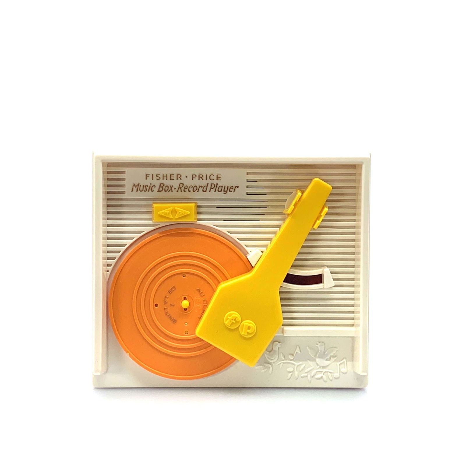 Fisher Price Music Box Record Player 1697 w 2 Records Vintage 1971 T Parsimony Shoppes
