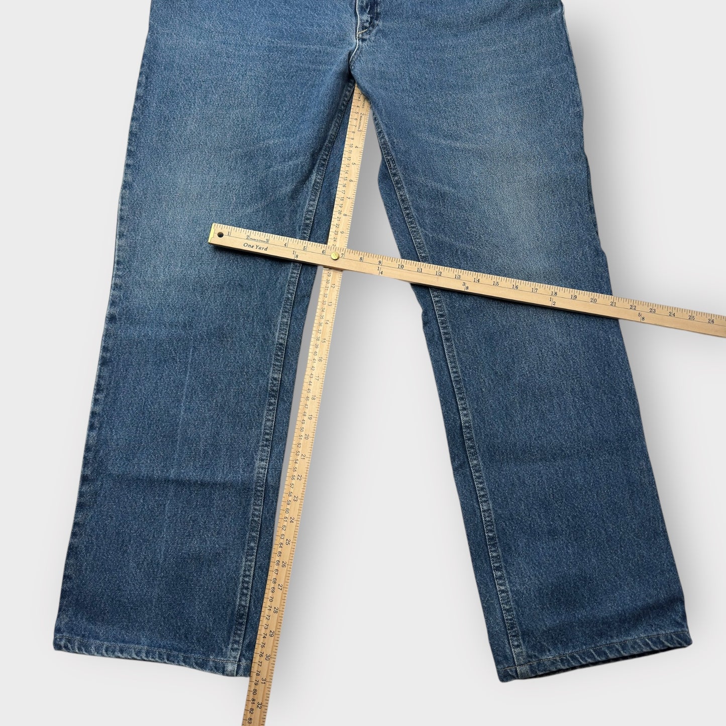 Texas Jeans USA – Mens Straight Leg Longhorn Denim | Perfect for Everyday Wear | Color: Blue | Size: 40/32