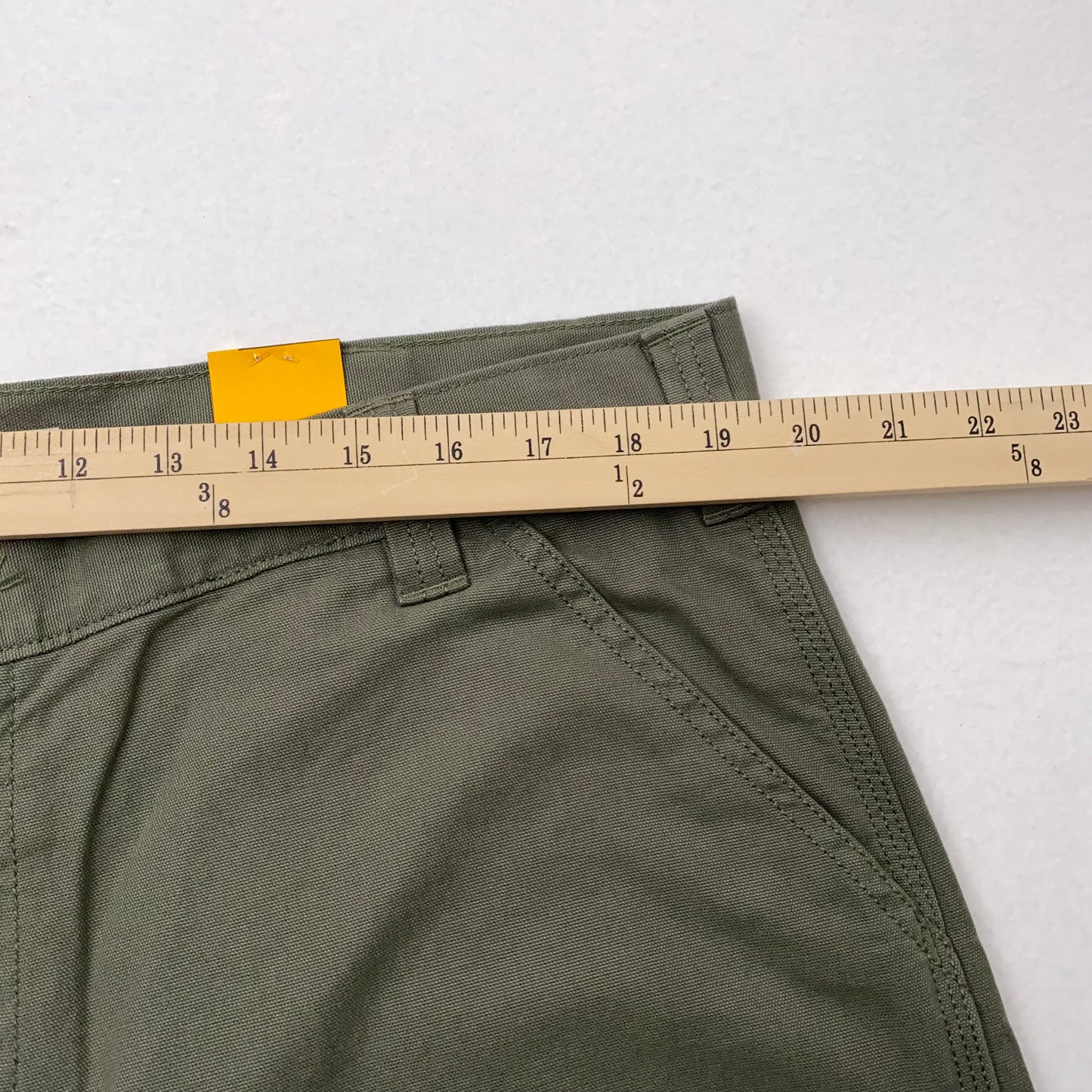 Carhartt Work Shorts - Mens Rugged Flex Canvas | 38 | Army Green | New with Tags