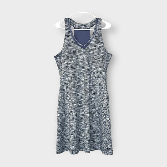 MPG Women's Tennis/Athletic Dress - White/Blue - Size XL - Pre-Owned