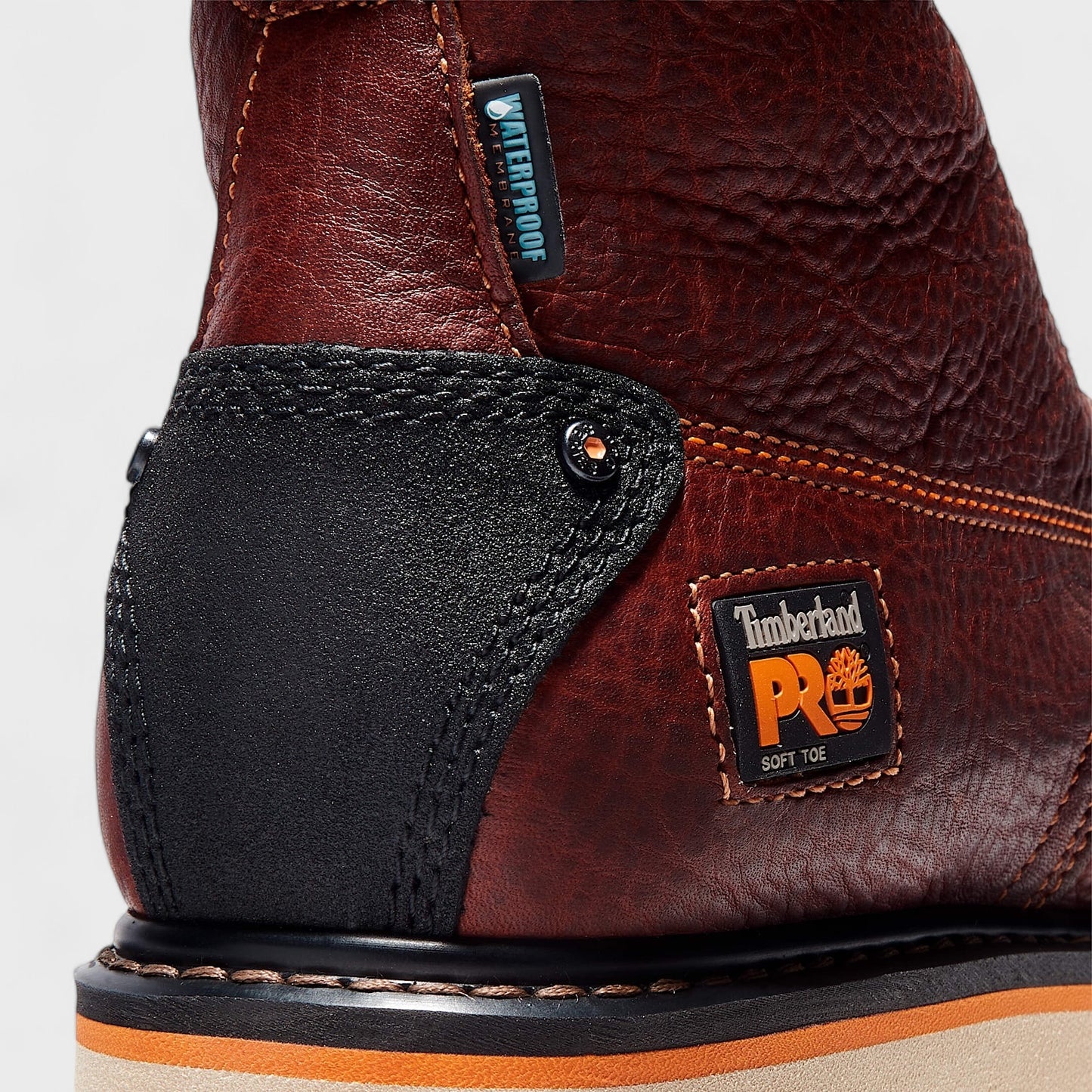 Timberland PRO - Gridworks Moc Toe Work Boots | 8.5M | Brown |  Waterproof Leather | New