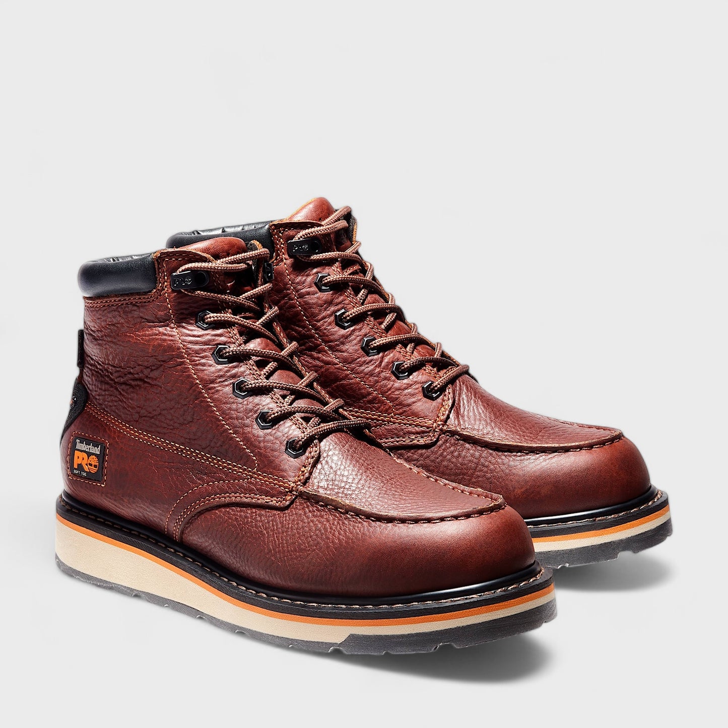 Timberland PRO - Gridworks Moc Toe Work Boots | 8.5M | Brown | Waterproof Leather | New