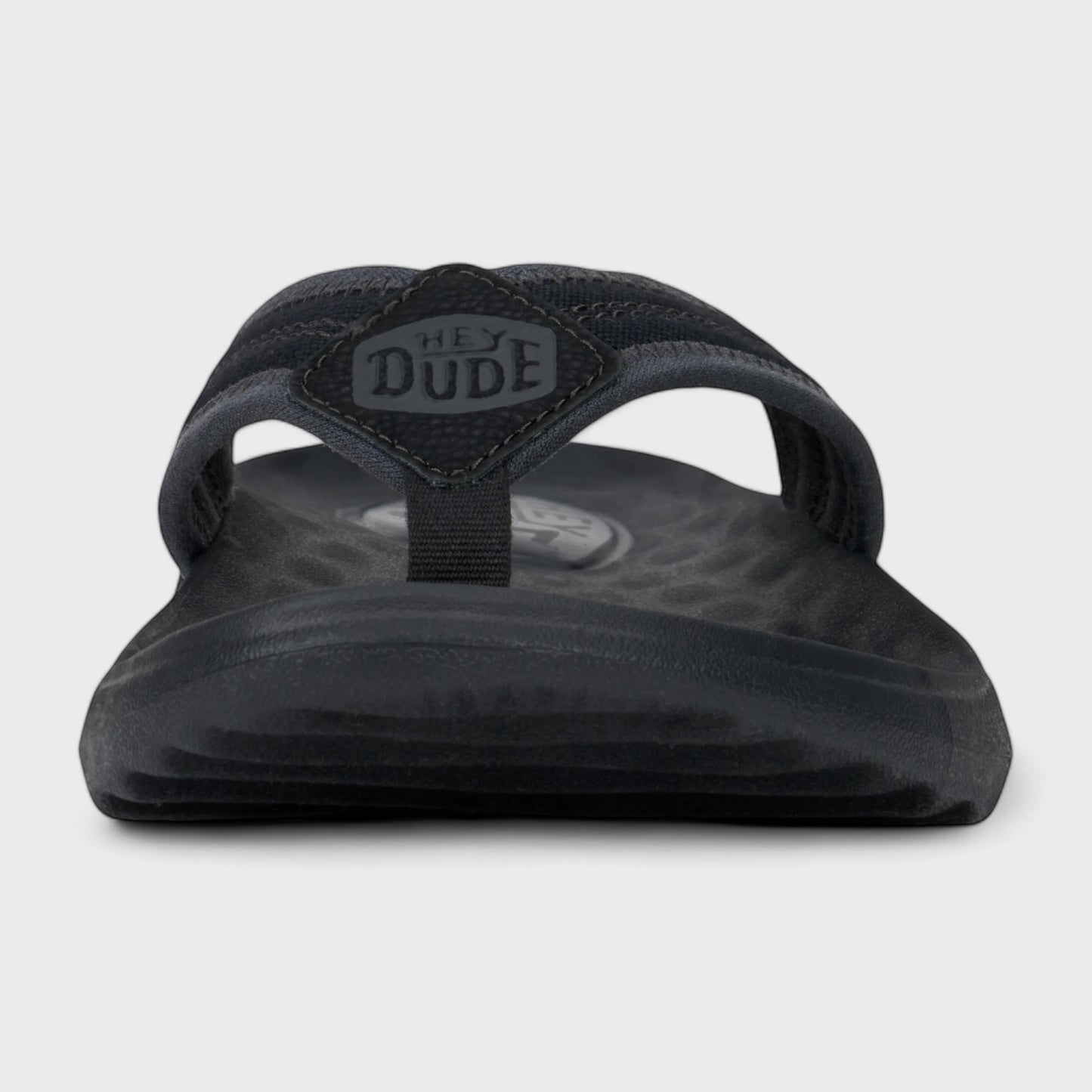 Hey Dude Myers Flip Sport Mode | M7 | Black/Black | Flip-Flops | New with Tags
