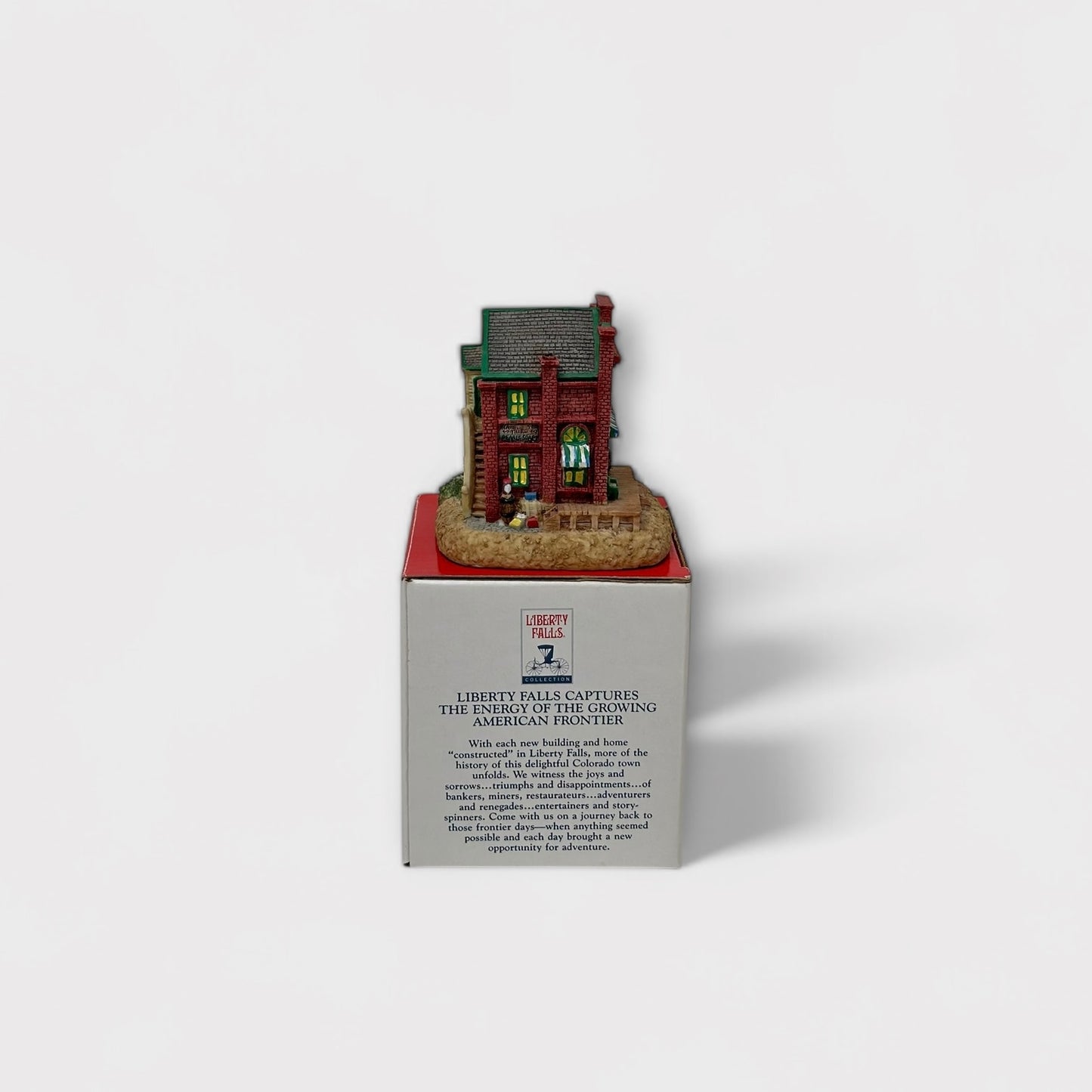 Liberty Falls Dearly's Grocery Store - Hand Painted Americana Miniature - Mint Condition