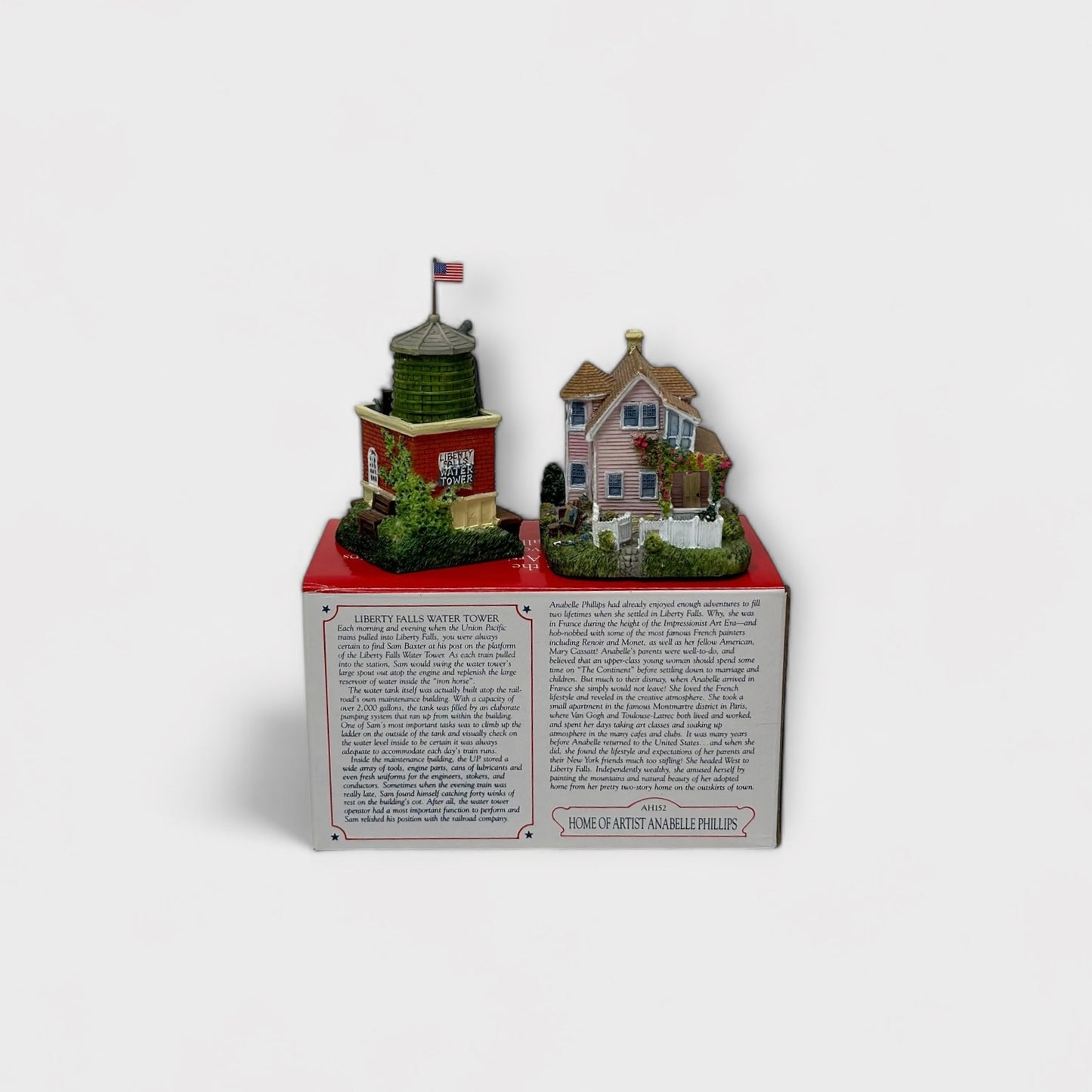 Home of Artist Anabelle Phillips & Liberty Falls Water Tower - Americana Collection