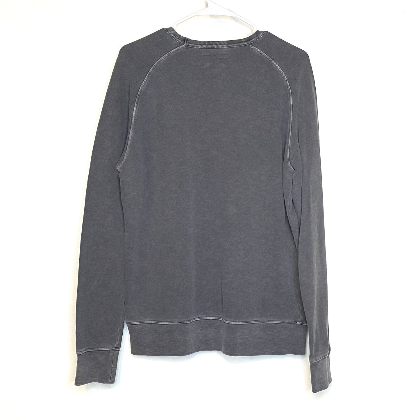 Men's Crewneck Pullover Sweatshirt - Size M - Gray - Long Sleeve