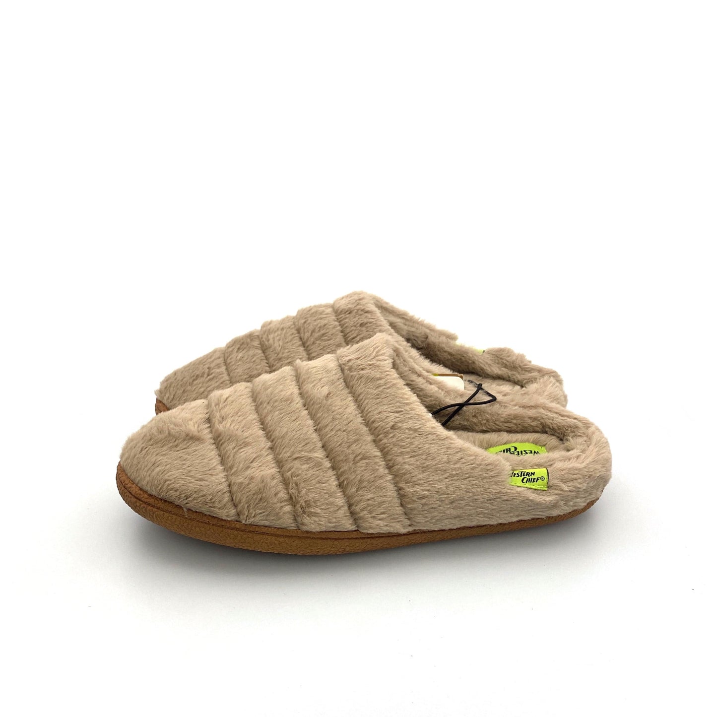 Western Chief Womens “Ester” Slippers Beige NWT