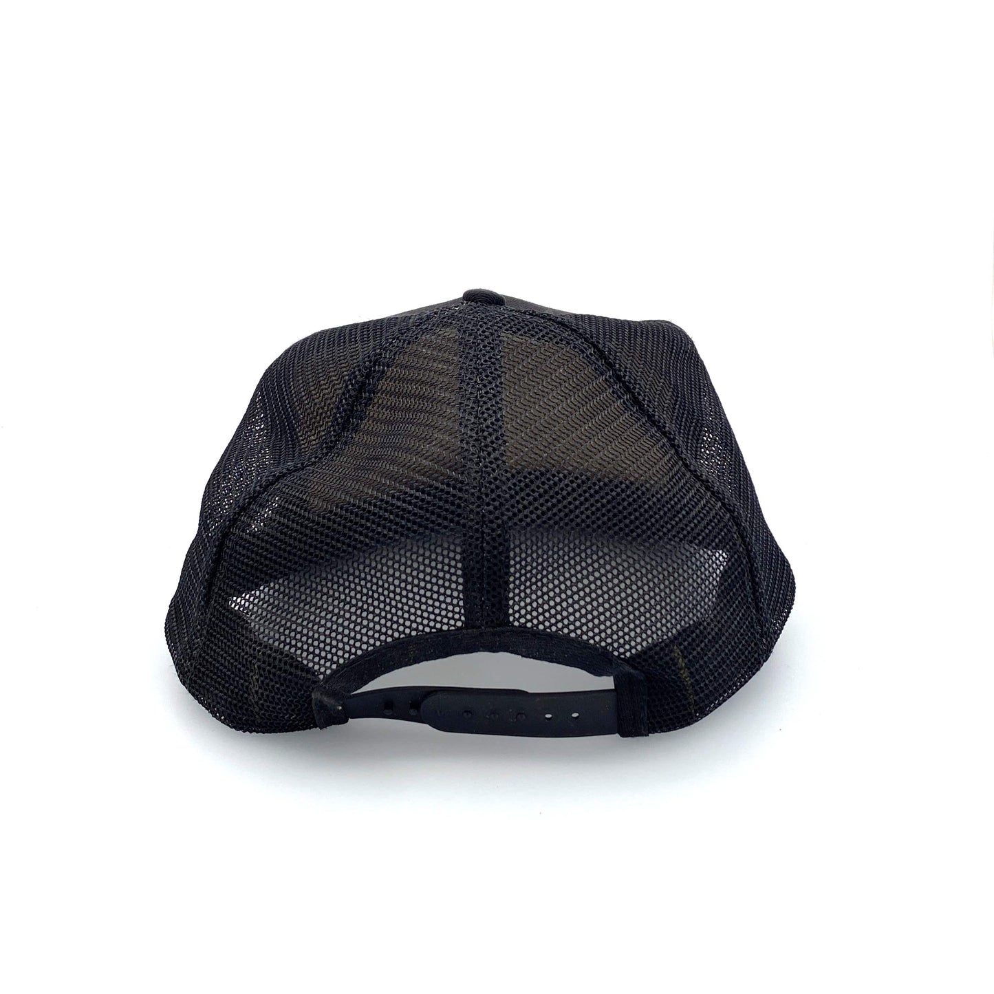 Vintage Brinkman’s Chevrolet Pontiac Black Foam Mesh Trucker Hat SnapBack OS Oldsmobile Buick