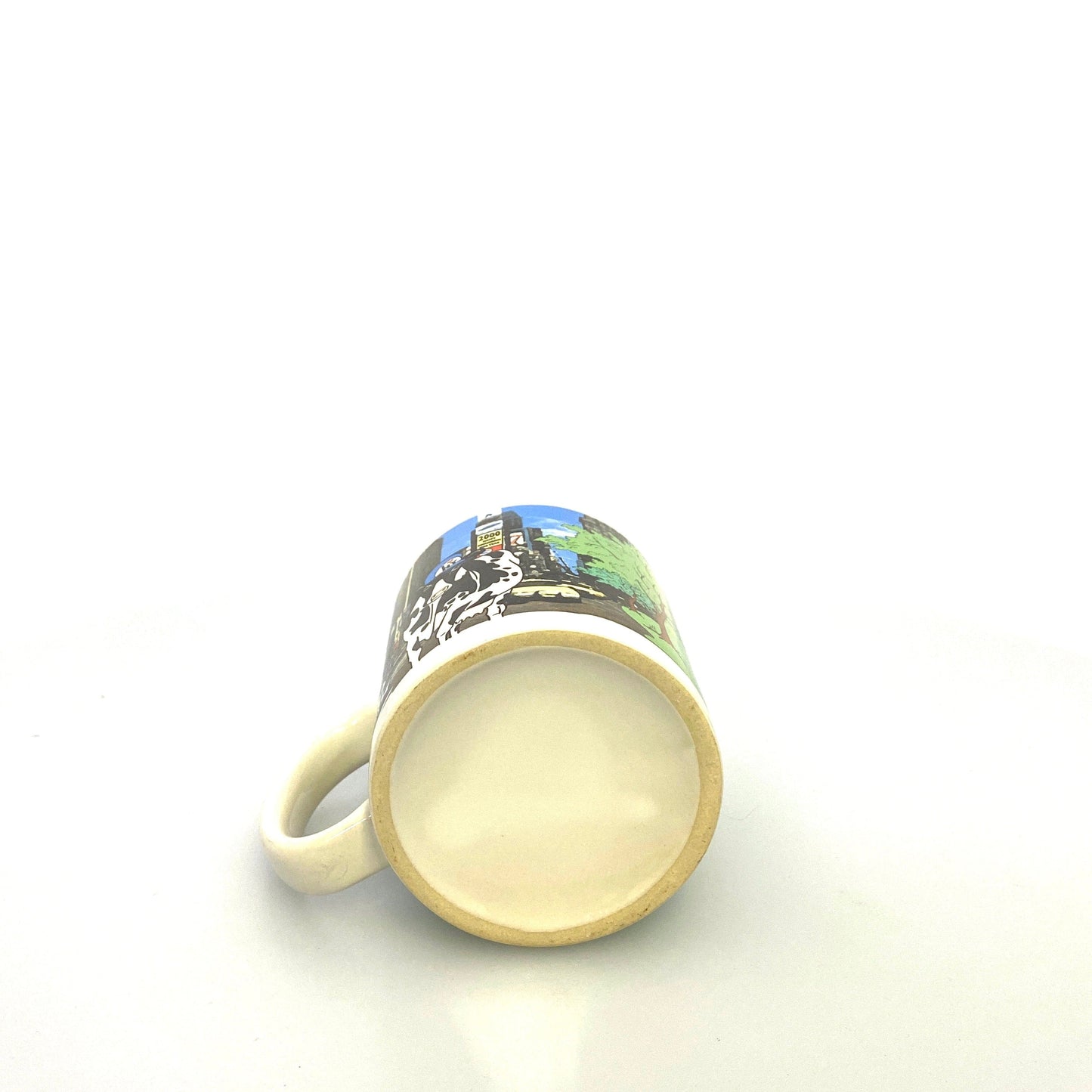 Road Trip Cows Travelin’ East White Ceramic Coffee Cup 12 Fl Oz