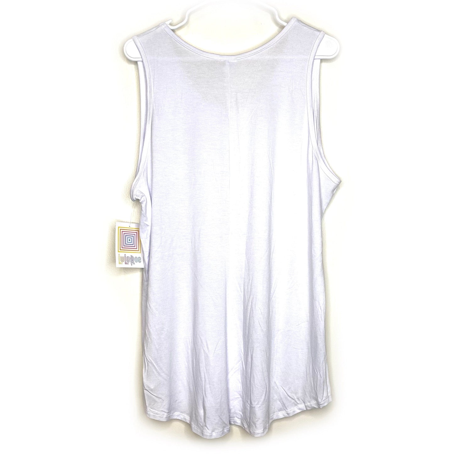 LuLaRoe Vault | Womens Tank Top | Color: Snow White | Size: 3XL | NWT