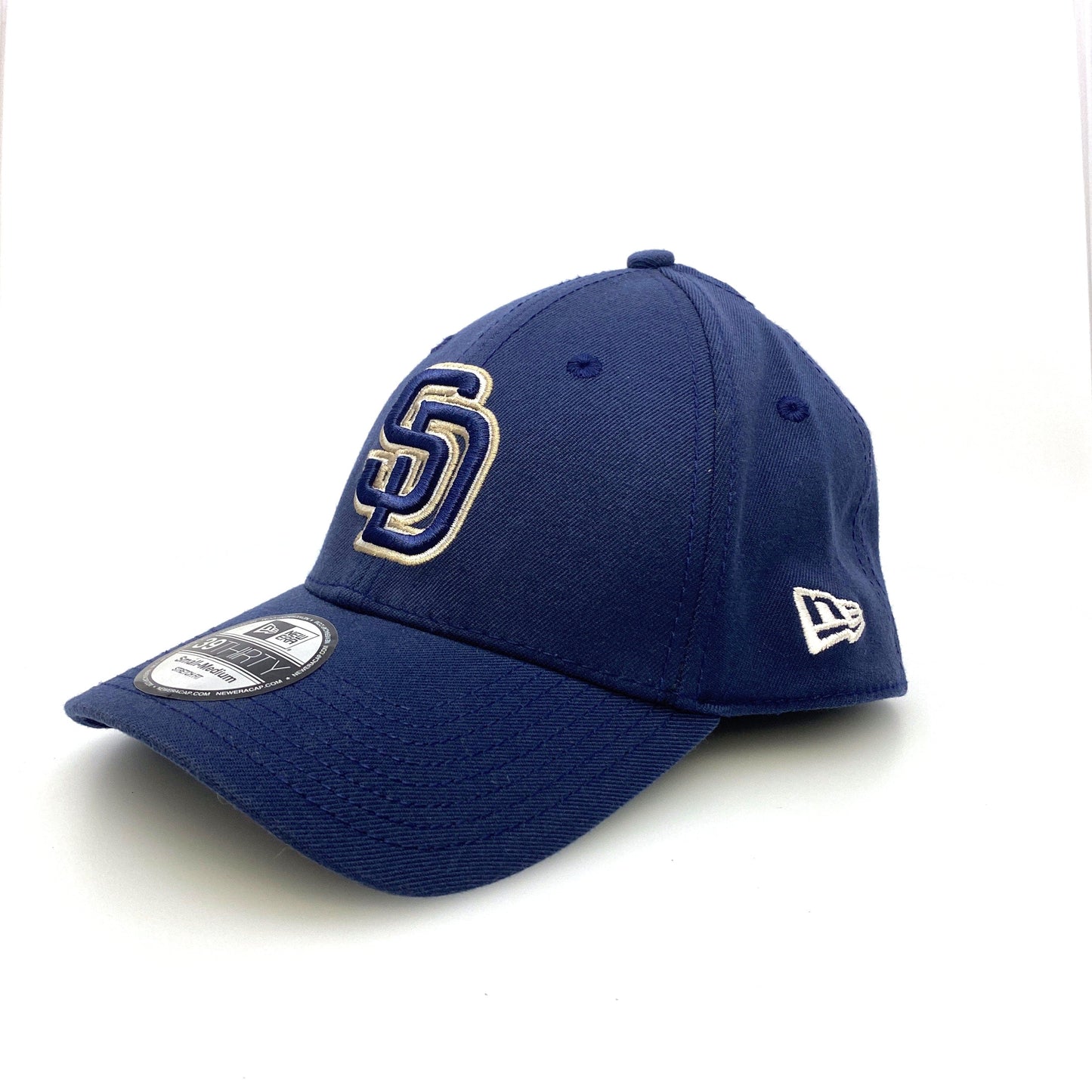 New Era 39thirty Mens San Diego Padres S/M Blue MLB Baseball Hat Oakley Logo