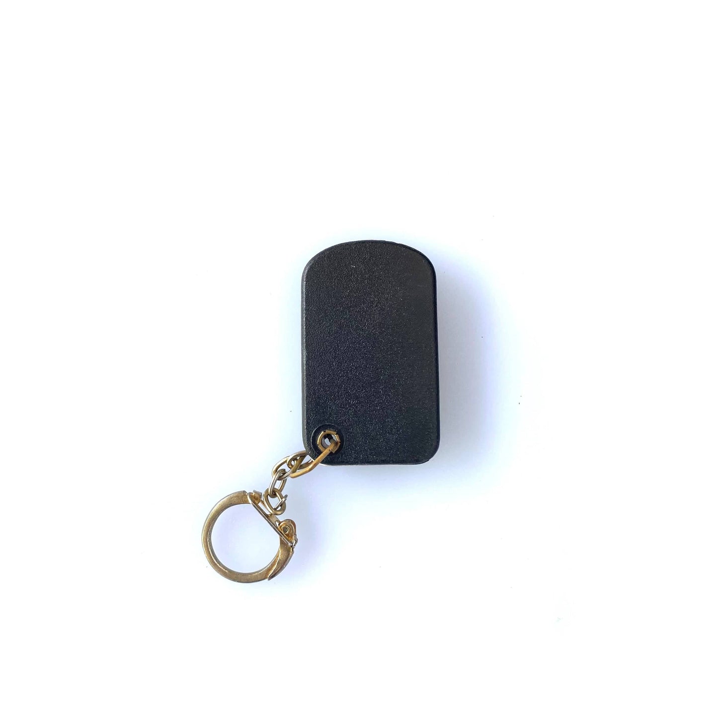 Vintage Telephone Book Keychain Key Ring Black Plastic