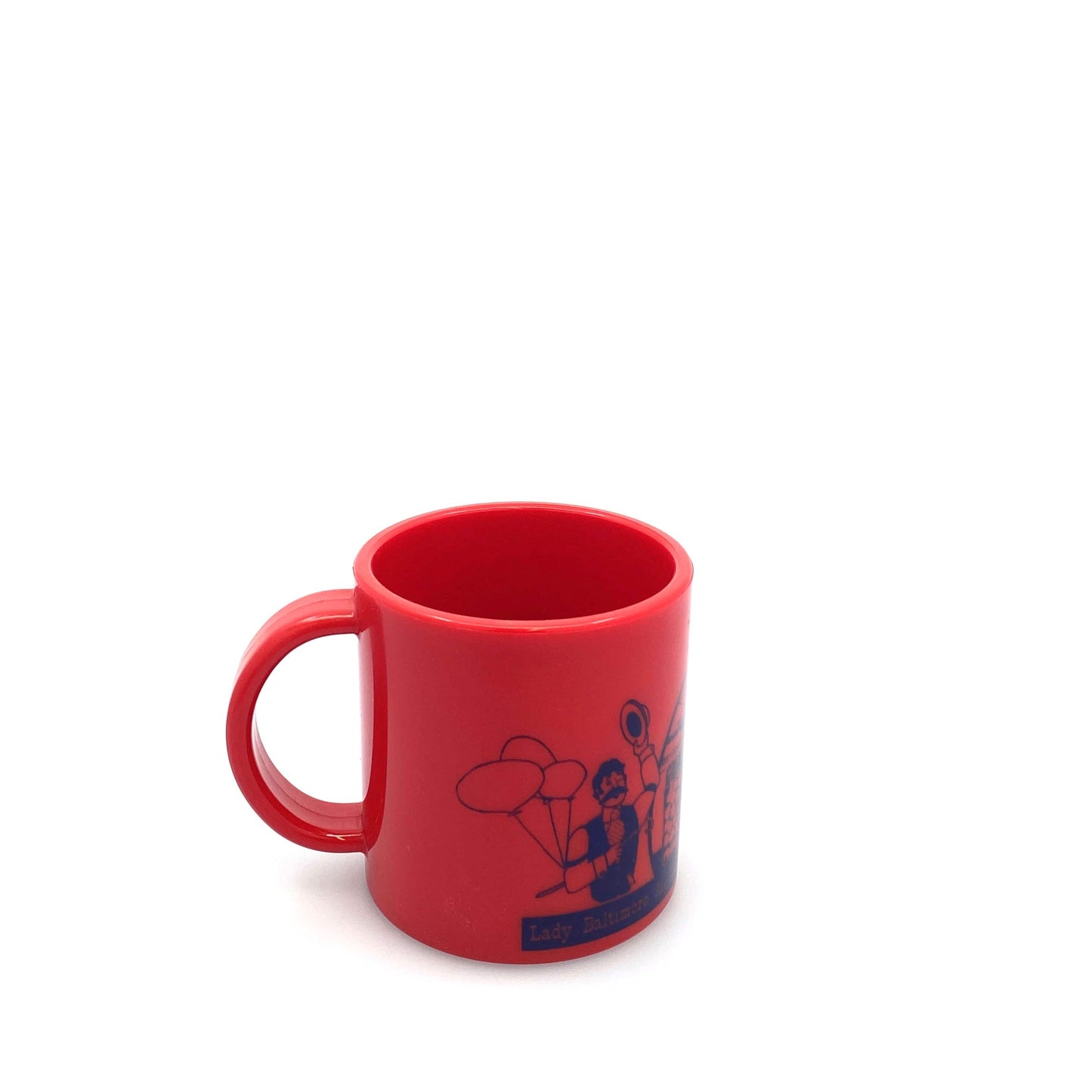 Lady Baltimore All American State Fair 1985 Red Plastic Cup Souvenir