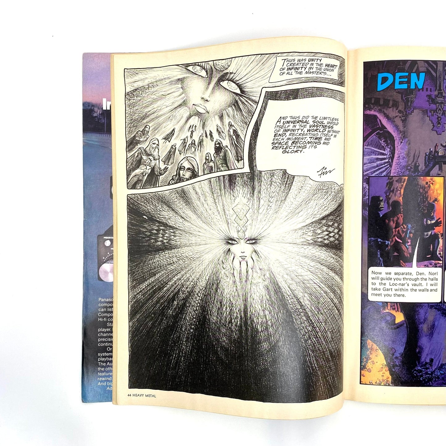 HEAVY METAL Adult Illustrated Fantasy Erotic Magazine | Vintage | GUC | October 1977