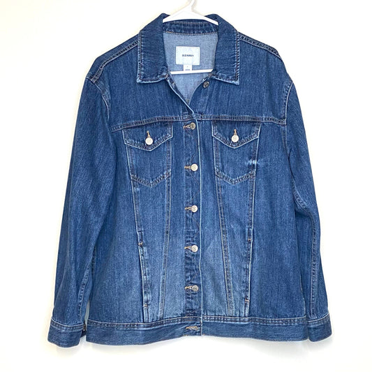 Old Navy | Mens Trucker Jean Jacket L/s | Color: Blue | Size: L