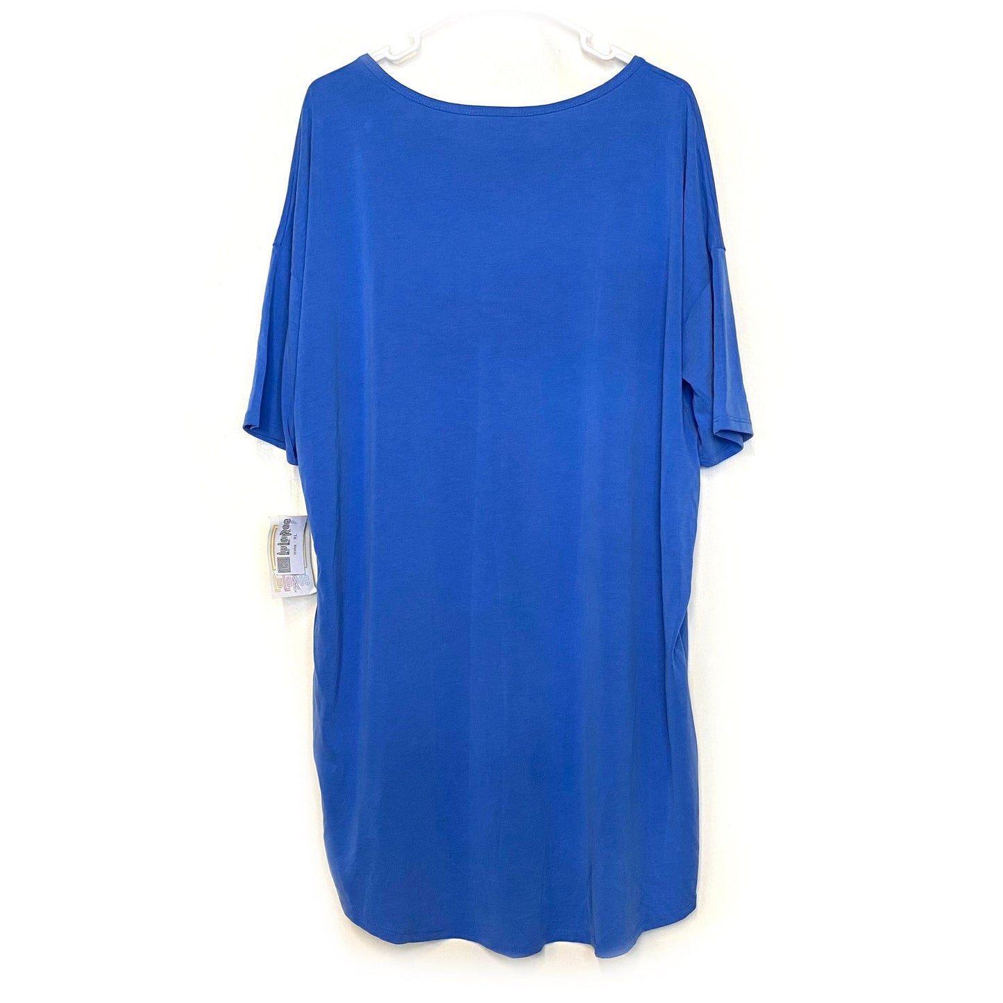 LuLaRoe | Irma Heather S/s Top | Color: Cobalt Blue | Size: XL | NWT