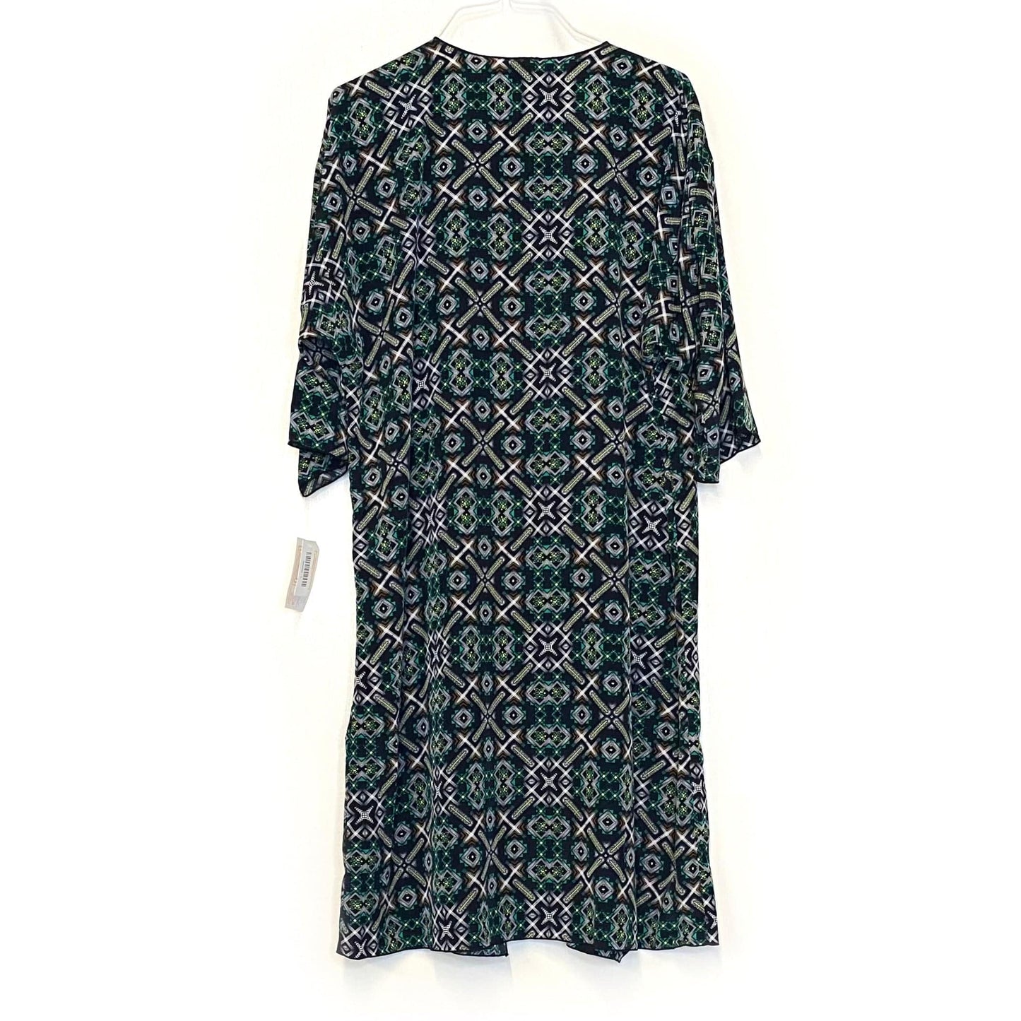 LuLaRoe | Black Shirley Geometric Kimono Cover Up | Size: L | L/s | NWT