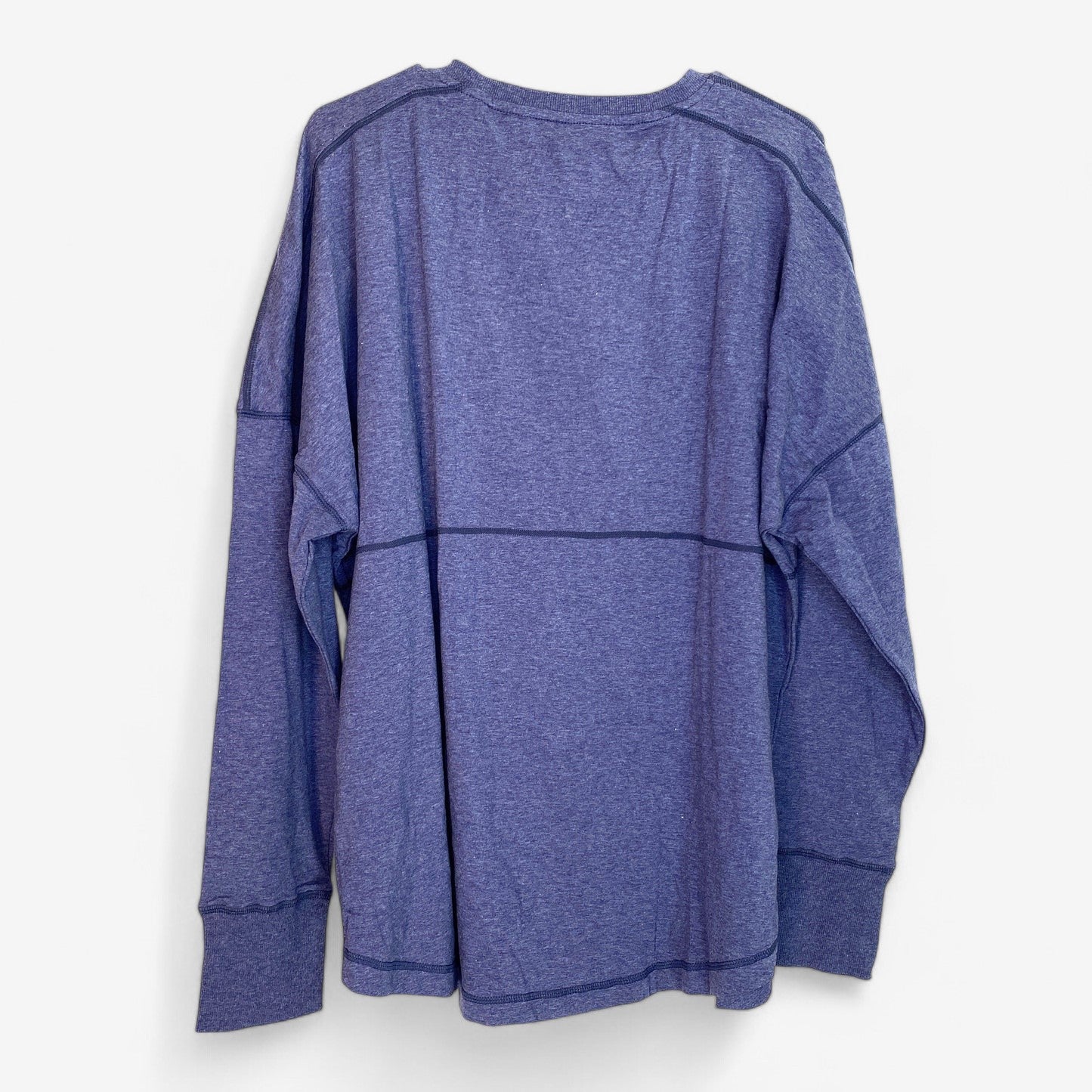 Mizuno Women's Heathered Navy Performance Volleyball Long Sleeve Shirt - Size XL
