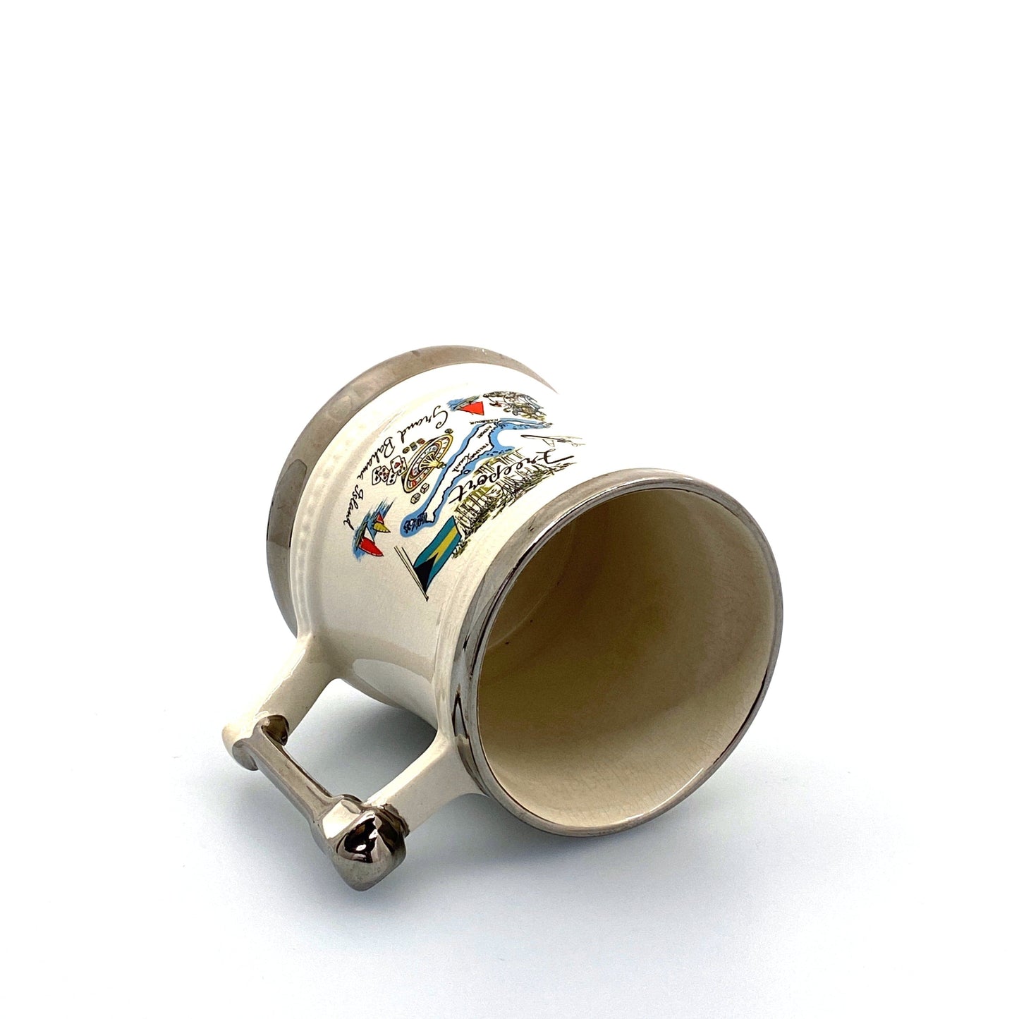 Freeport Grand Bahama Island Coffee Cup 12 Oz. White Souvenir Places