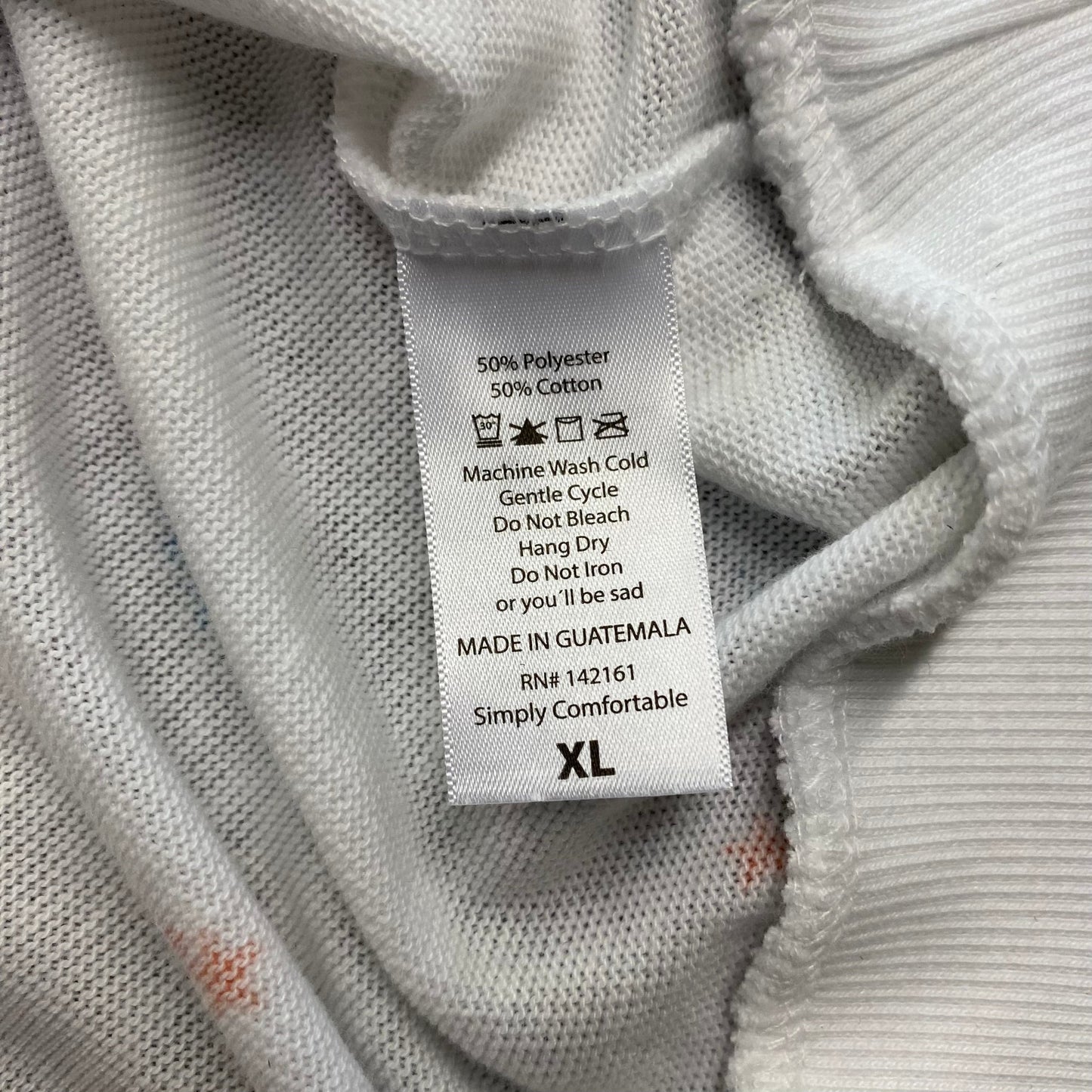 LuLaRoe Womens XL ‘Jane’ White S/s Top Stars - Ultra-Soft Terry NWT