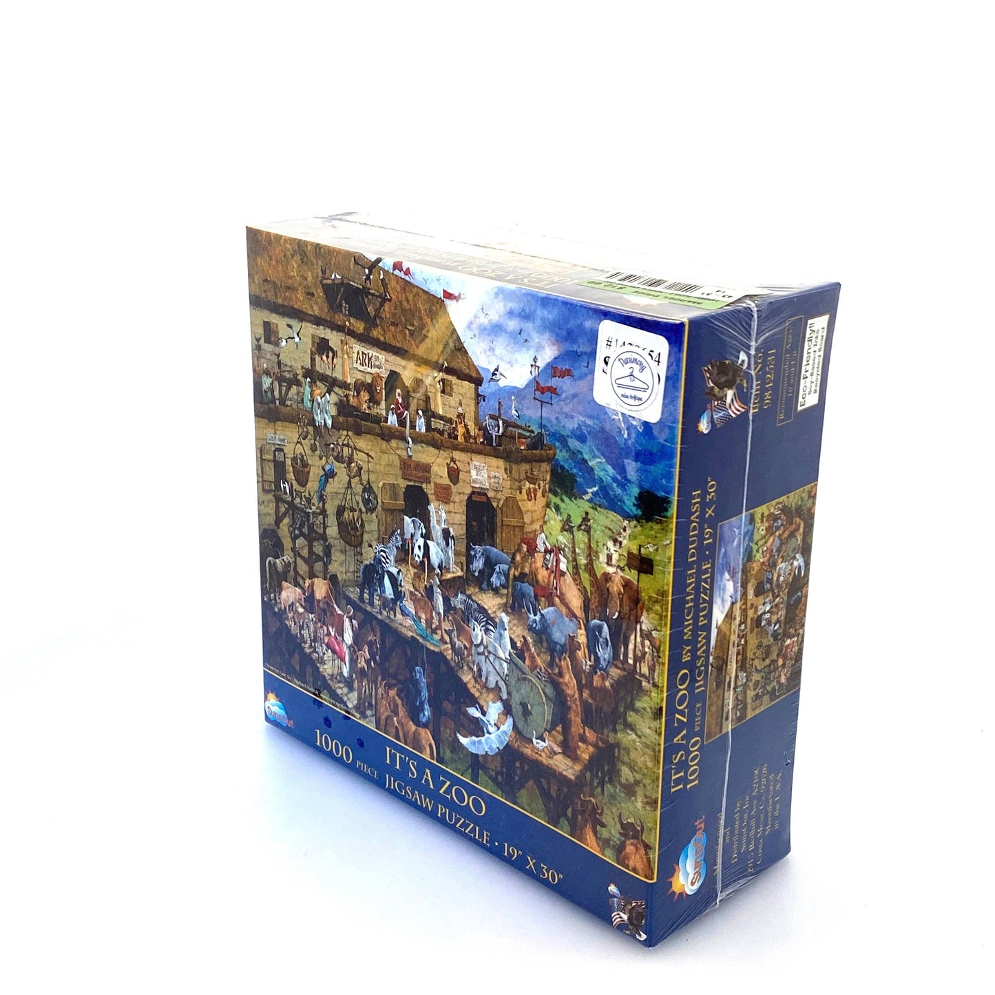 SunsOut | 'It’s A Zoo' Jigsaw Puzzle 19”x30” | 1000 Pc | NIB