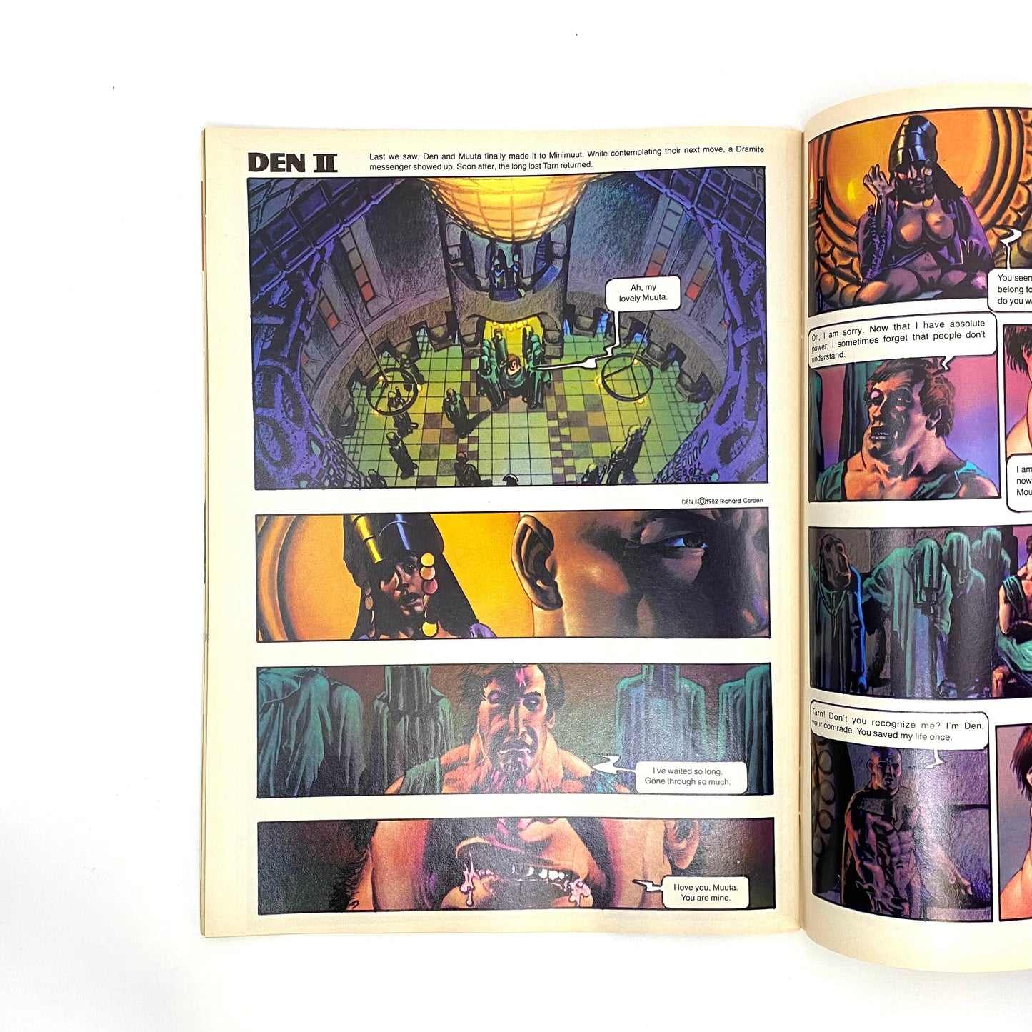 HEAVY METAL Adult Illustrated Fantasy Erotic Magazine | Vintage | GUC | January 1983