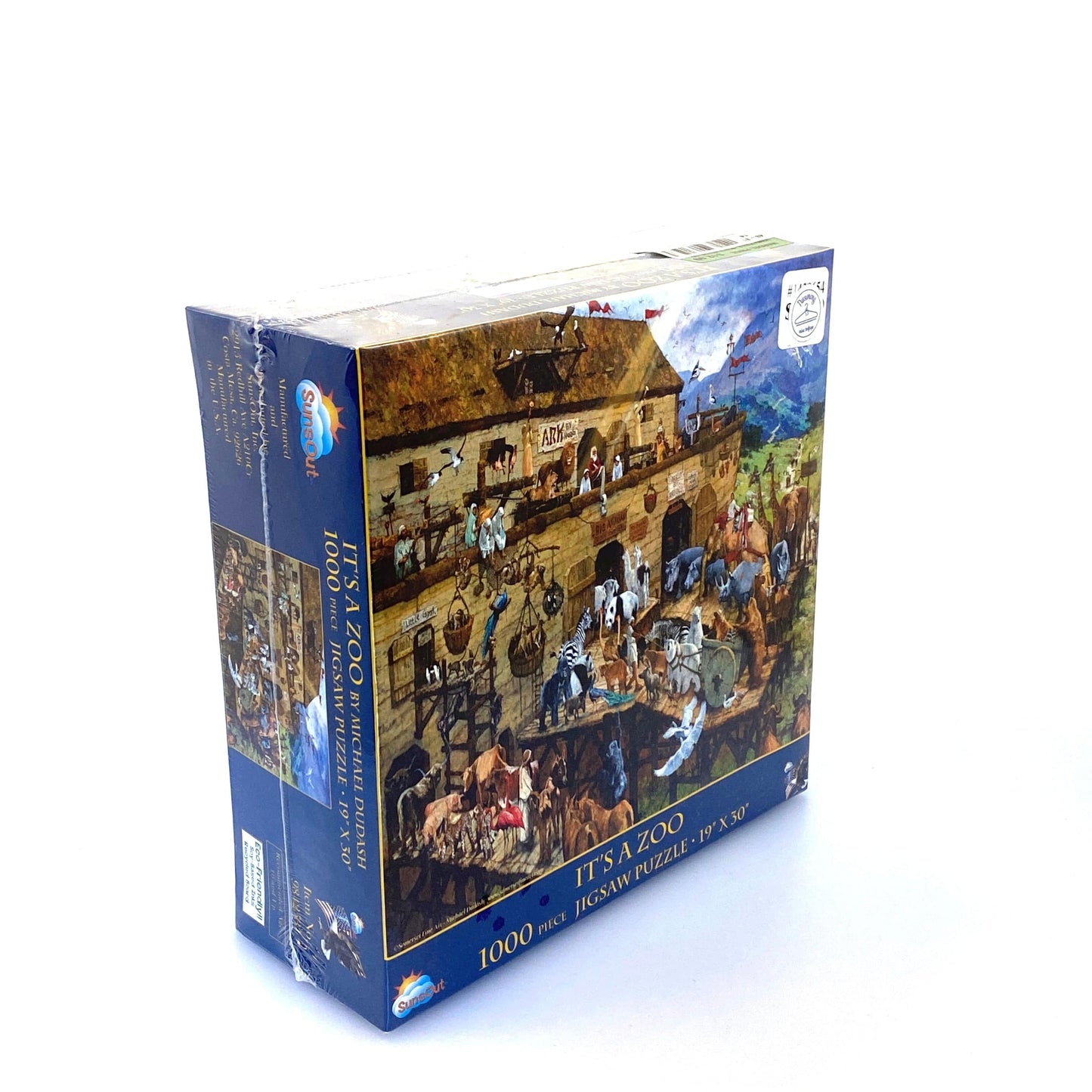 SunsOut | 'It’s A Zoo' Jigsaw Puzzle 19”x30” | 1000 Pc | NIB
