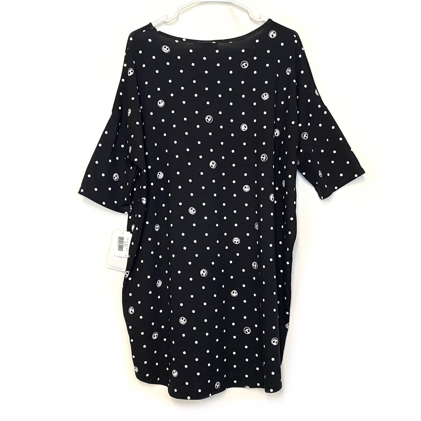 LuLaRoe | Irma Polka Dots S/s Tunic Top | Color: Halloween Black/White | Size: XL | NWT