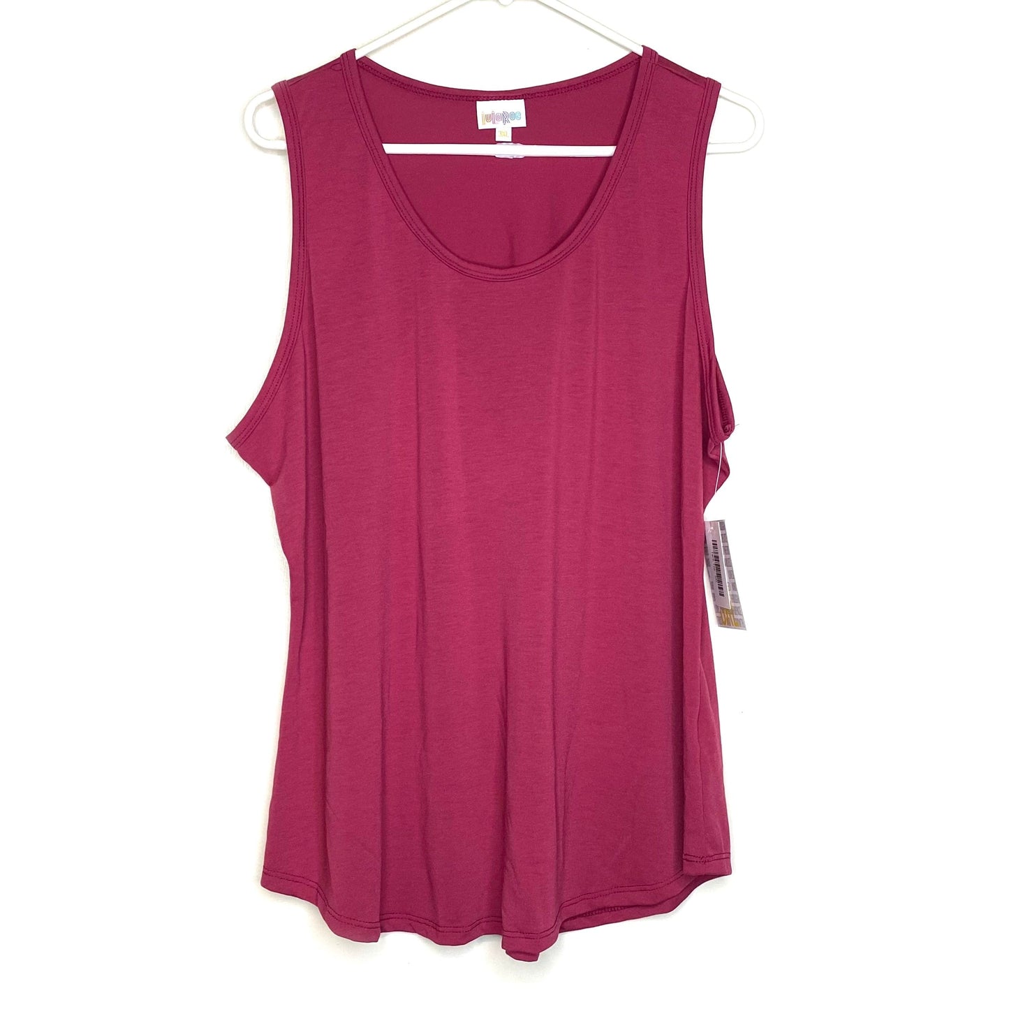 LuLaRoe Vault | Womens Tank Top | Color: Blush Red | Size: 3XL | NWT