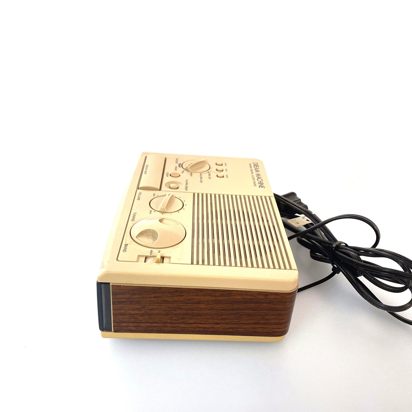 Vintage Sony Dream Machine ICF-C3W Wood Digital Alarm Clock AM FM Radio