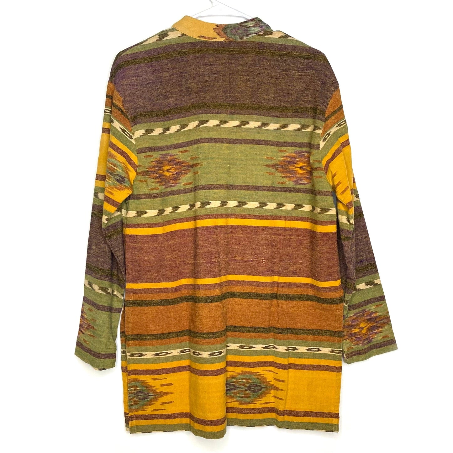 Vintage Chicos Design Womens Southwestern Pattern Jacket, Size 1 - Pre-Owned