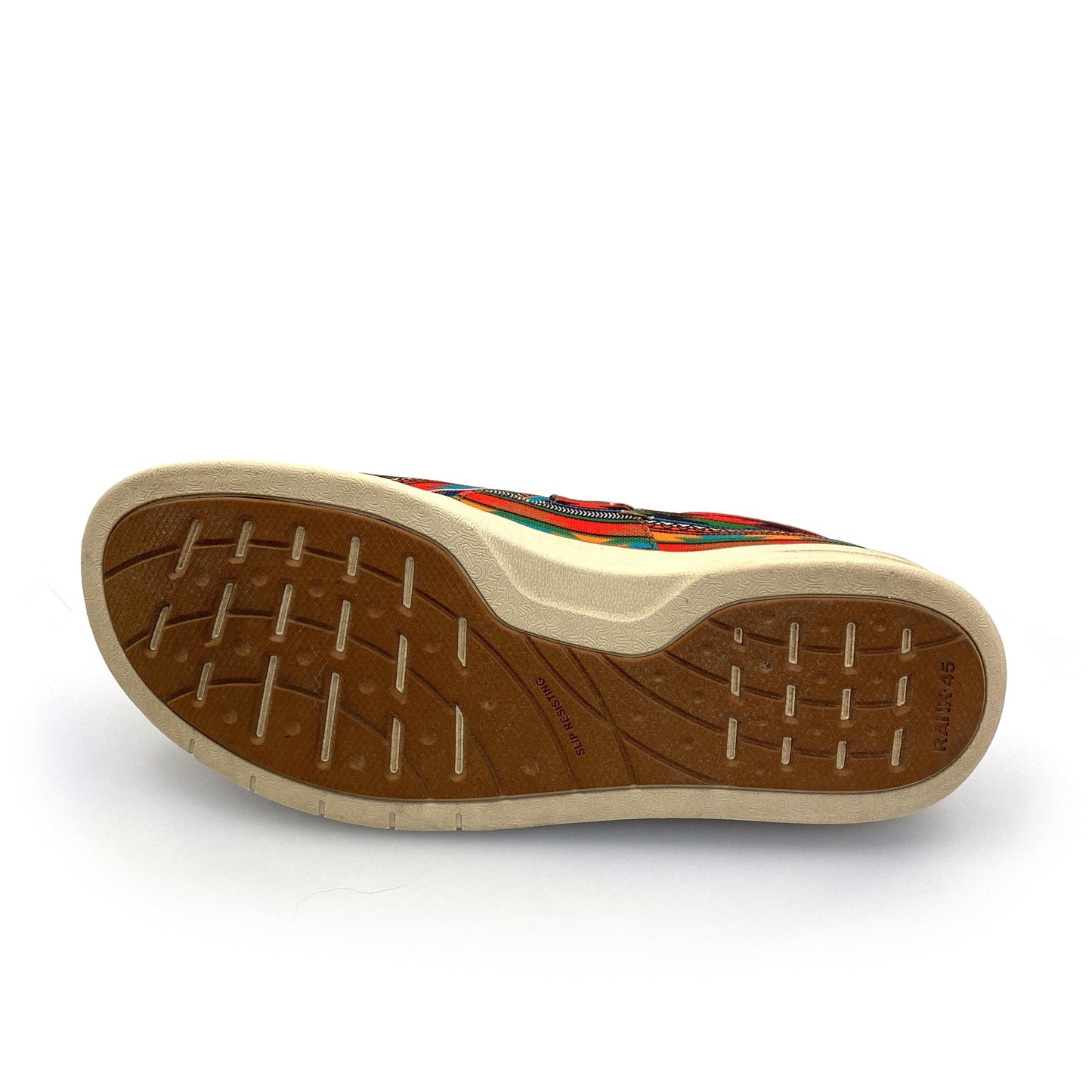Rank•45 Mens 10D Griffin 3 Multicolor Southwestern Moc Toe Canvas Shoes Pre-Owned