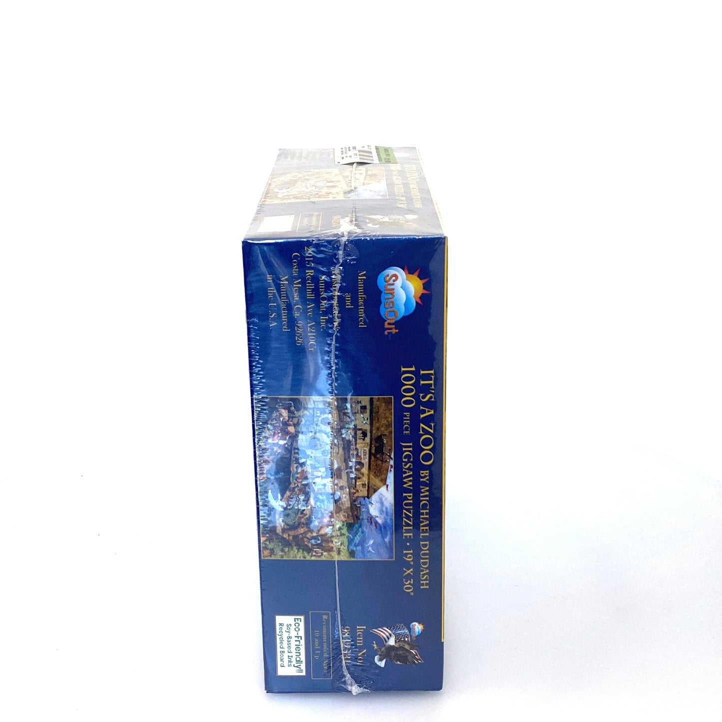 SunsOut | 'It’s A Zoo' Jigsaw Puzzle 19”x30” | 1000 Pc | NIB