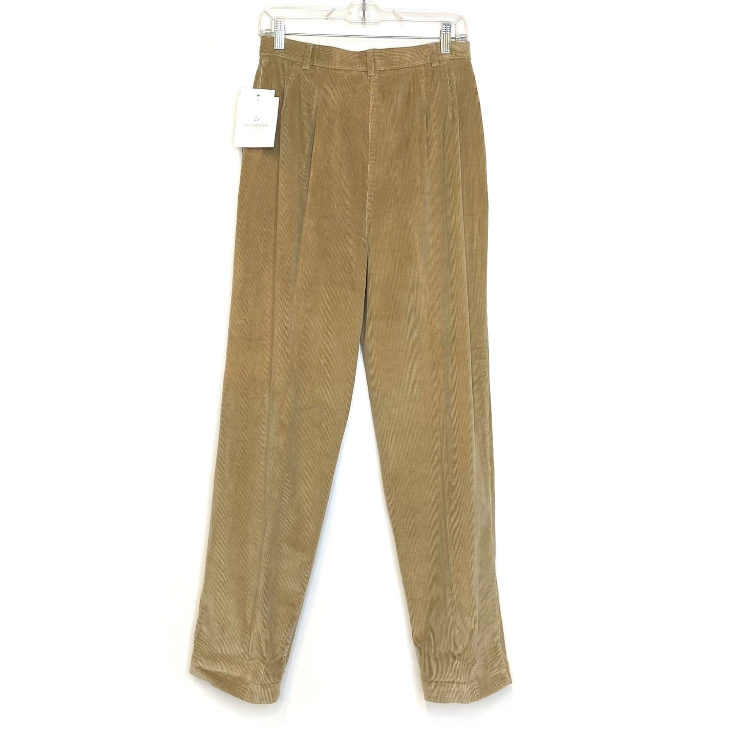Liz Claiborne LizSport Womens Size 10 Beige Corduroy Pants NWT