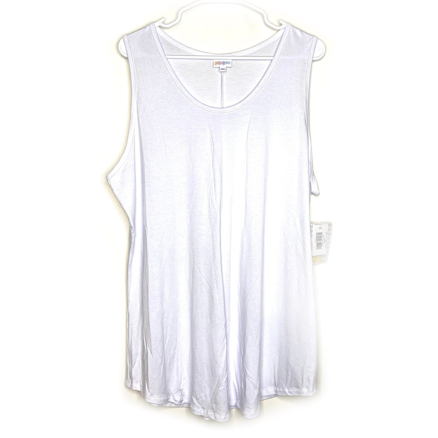 LuLaRoe Vault | Womens Tank Top | Color: Snow White | Size: 3XL | NWT