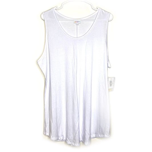 LuLaRoe Vault | Womens Tank Top | Color: Snow White | Size: 3XL | NWT