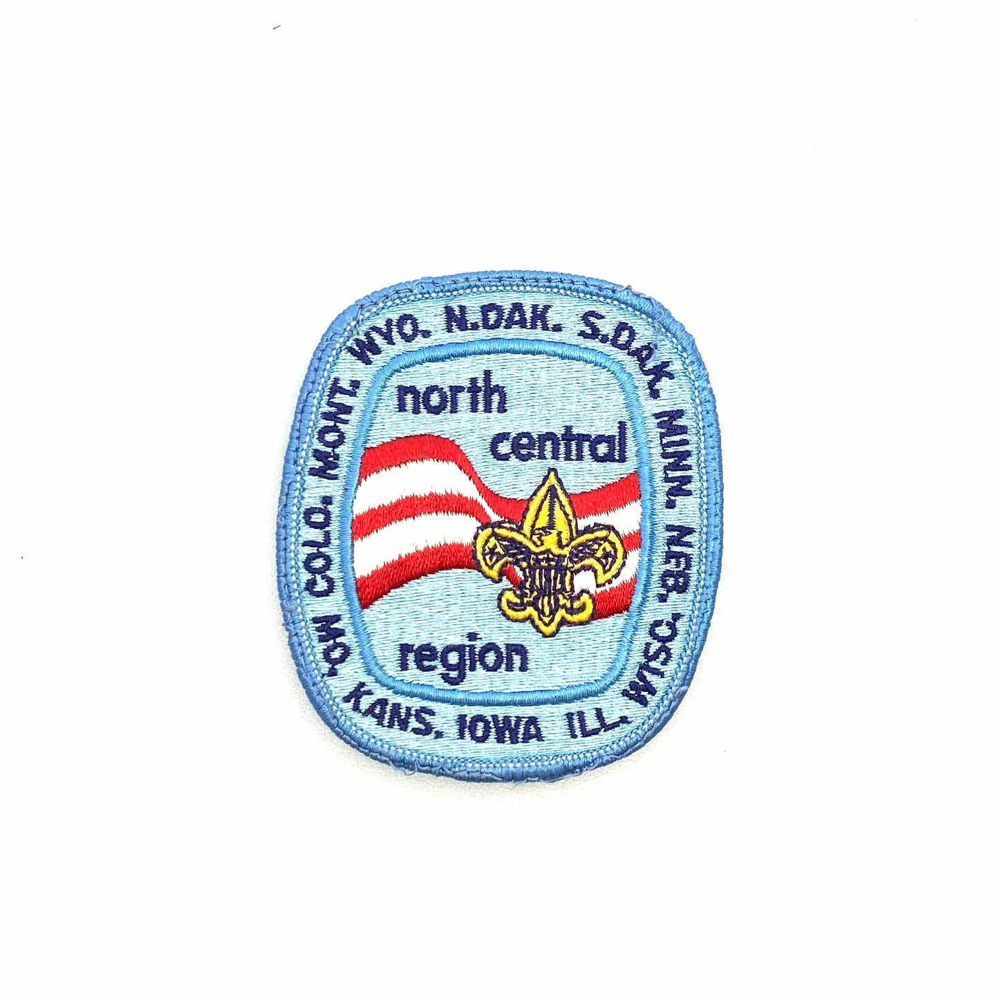 Vintage Official North Central Region Boy Scouts of America Badge Patch NEW