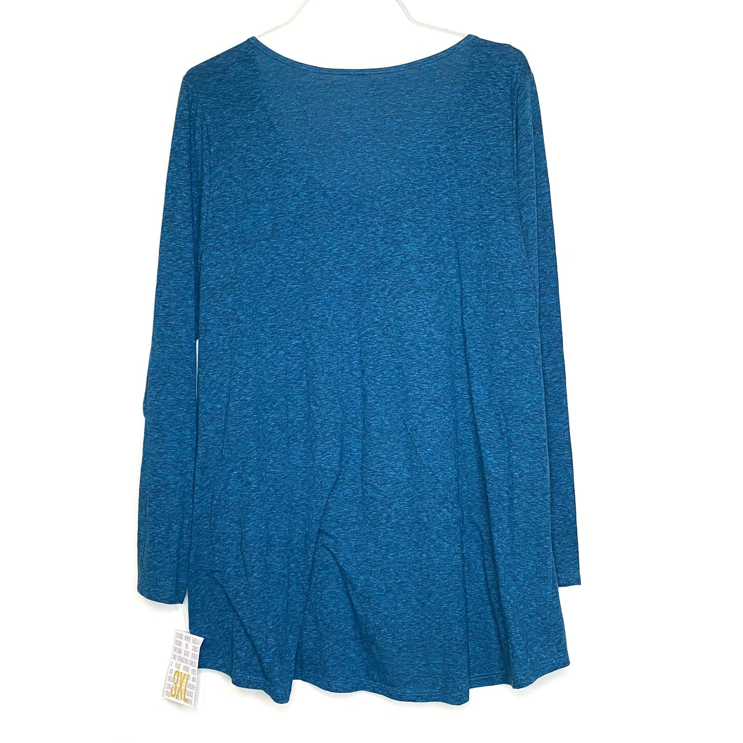 LuLaRoe | Oatmeal Lynnae Top | Color: Emerald Green | Size: 3XL | L/s | NWT
