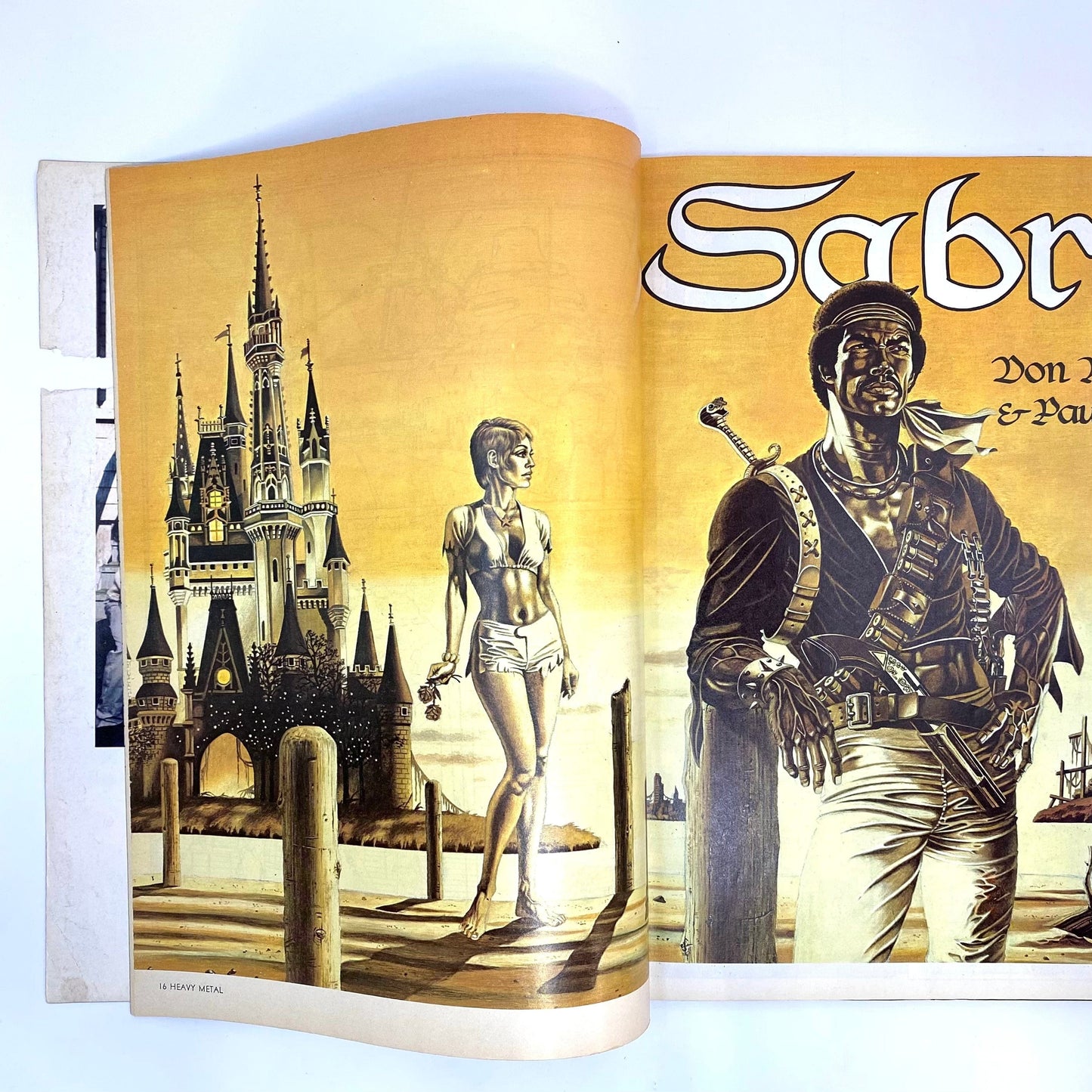 HEAVY METAL Adult Illustrated Fantasy Erotic Magazine | Vintage | GUC | June 1978