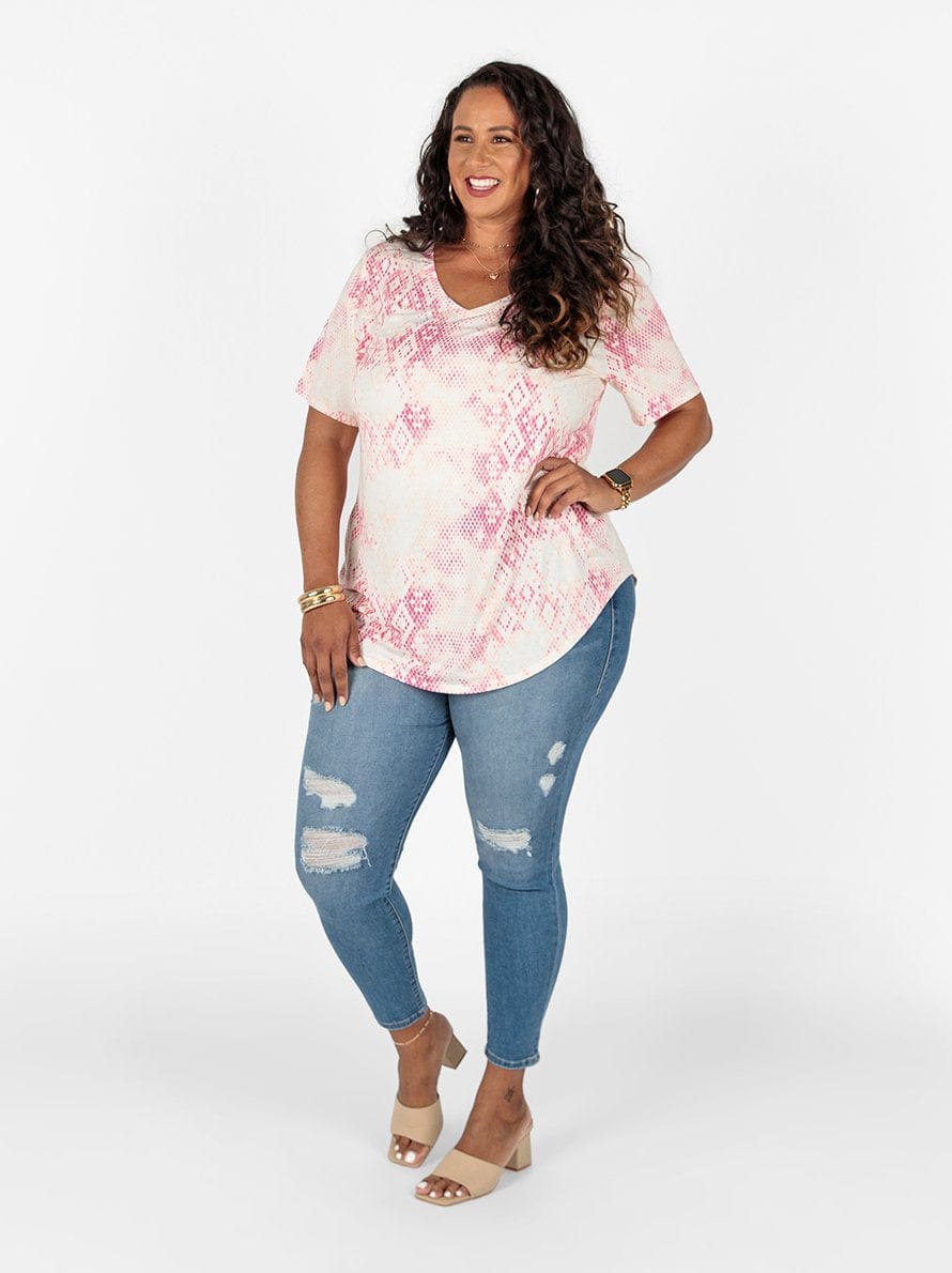 LuLaRoe | Irma Floral S/s Top | Color: Black/Multicolor | Size: XL | NWT