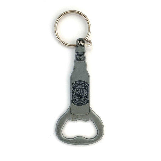 Samuel Adams Bottle Opener Pewter Keychain Bottle Opener Key Ring